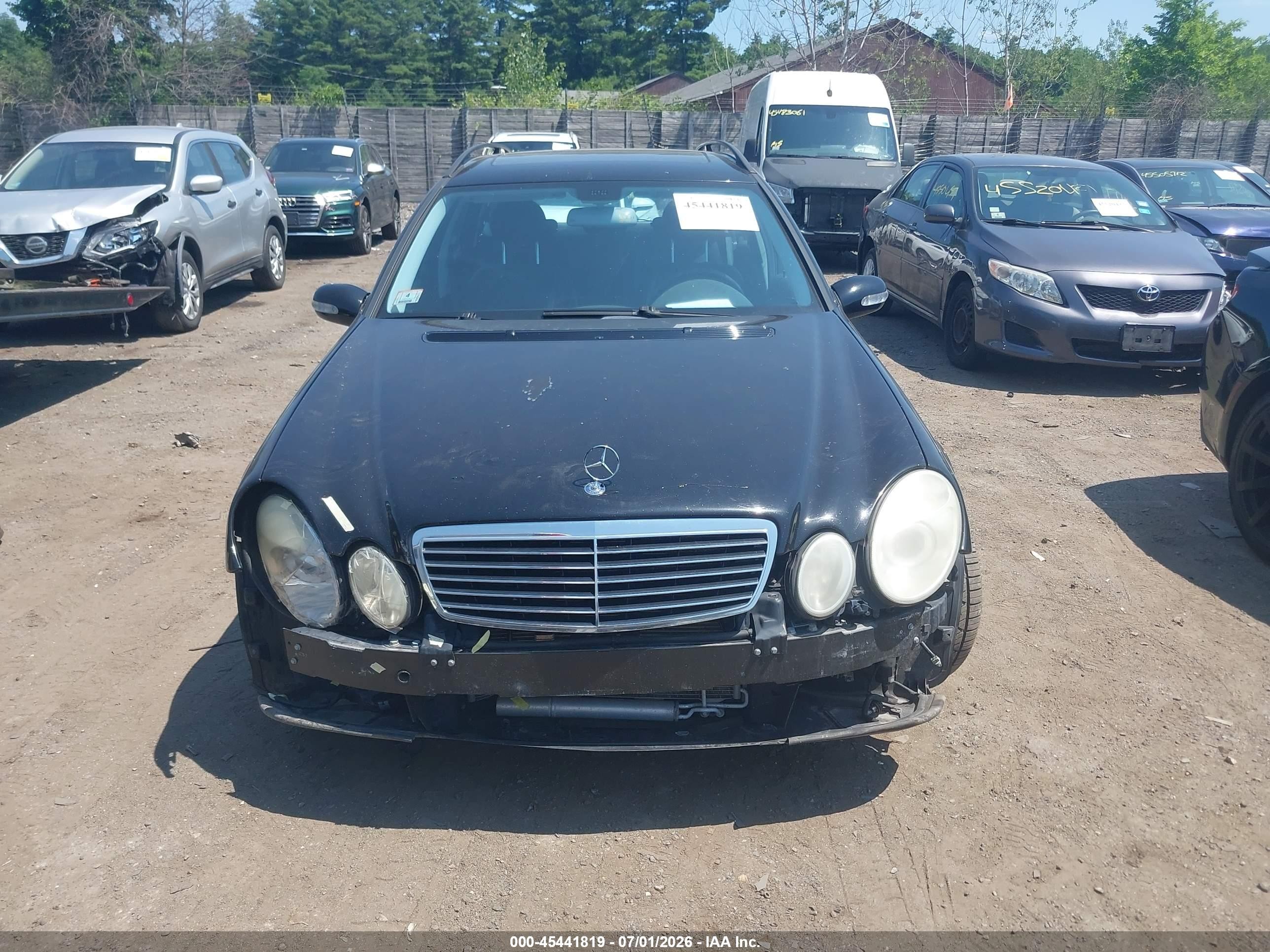 2004 Mercedes-benz E 320 4matic Black vin: WDBUH82J74X160984