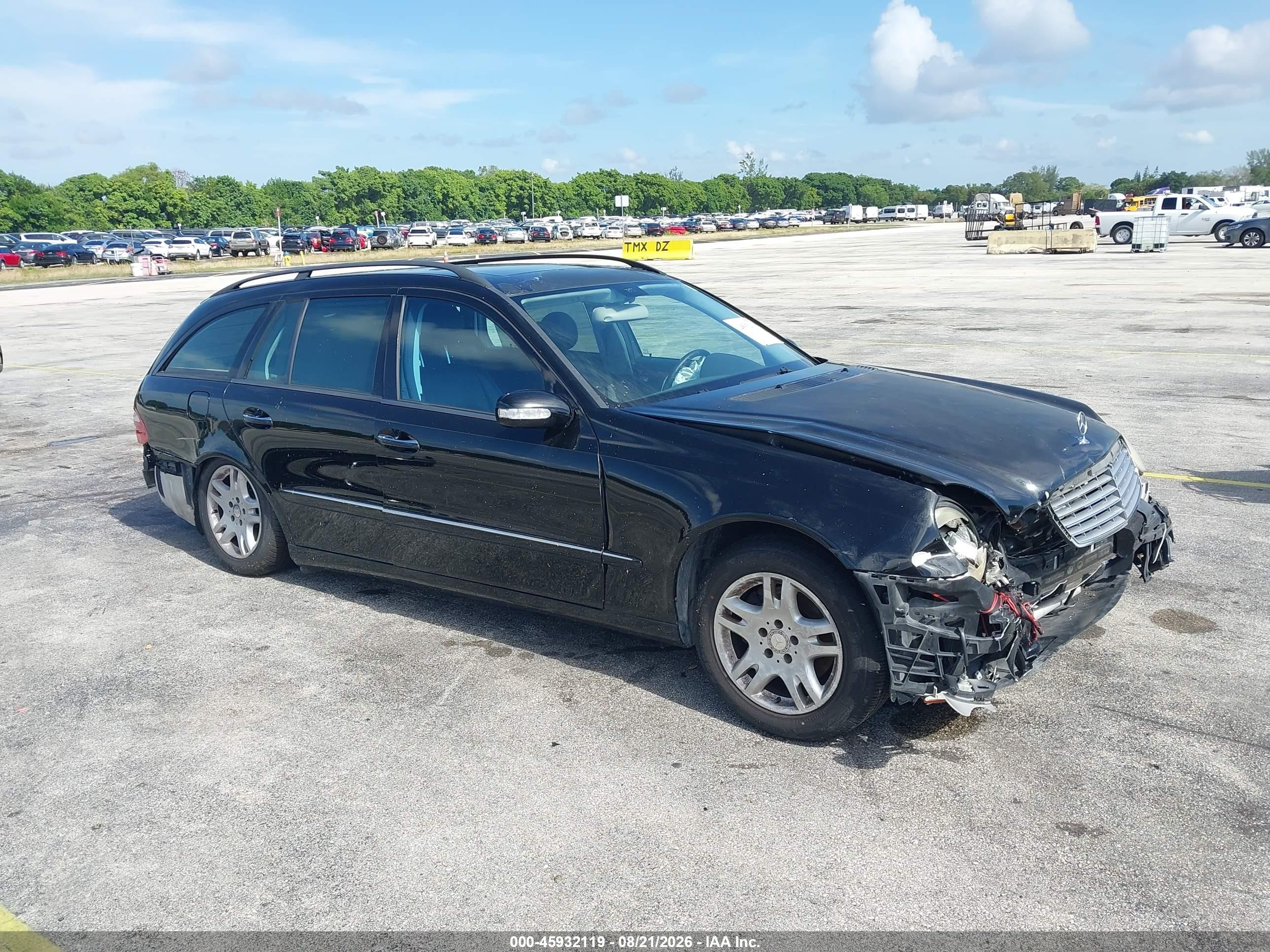 2005 Mercedes-benz E 320 4matic Black vin: WDBUH82J85X172577