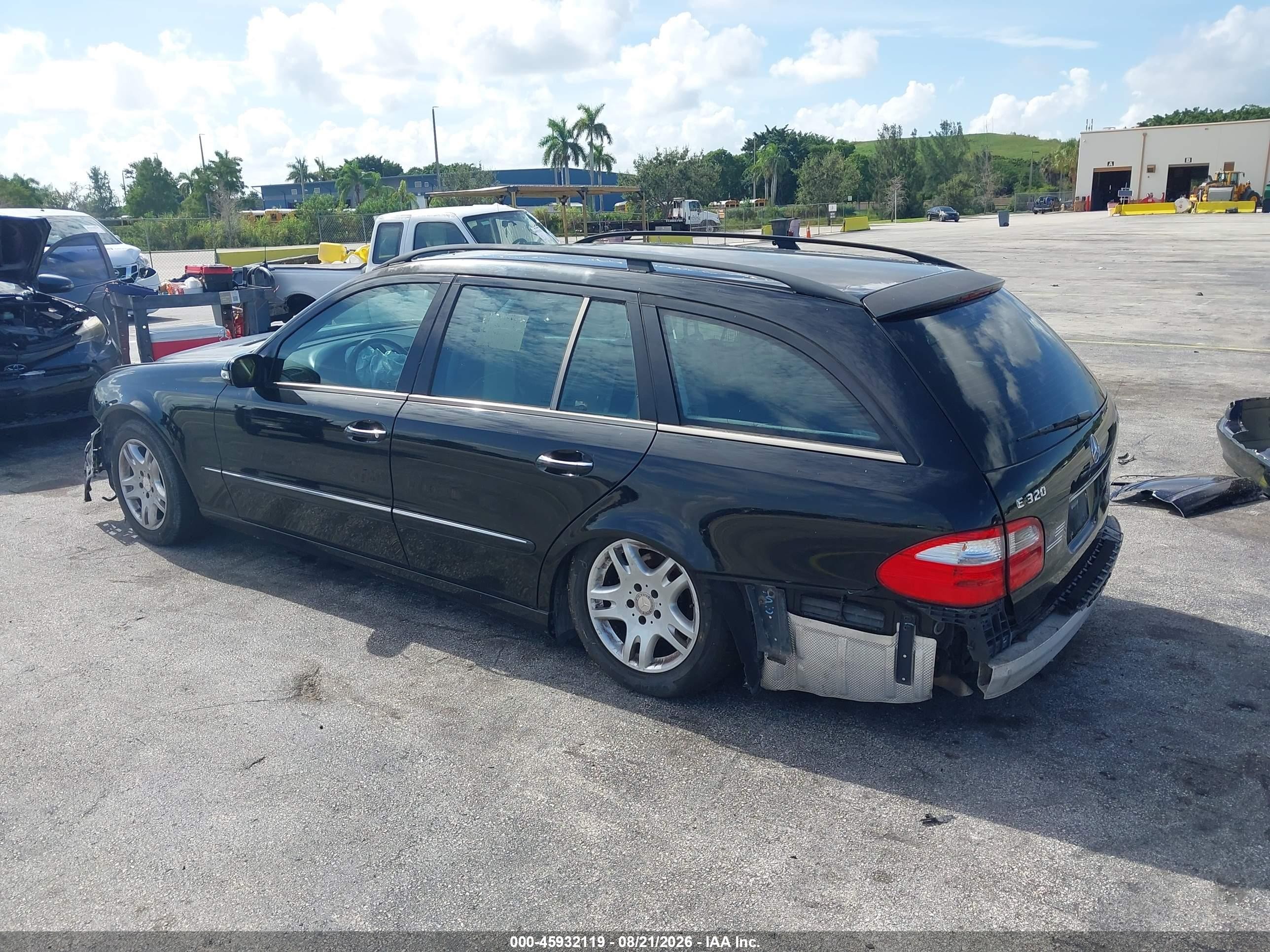 2005 Mercedes-benz E 320 4matic Black vin: WDBUH82J85X172577
