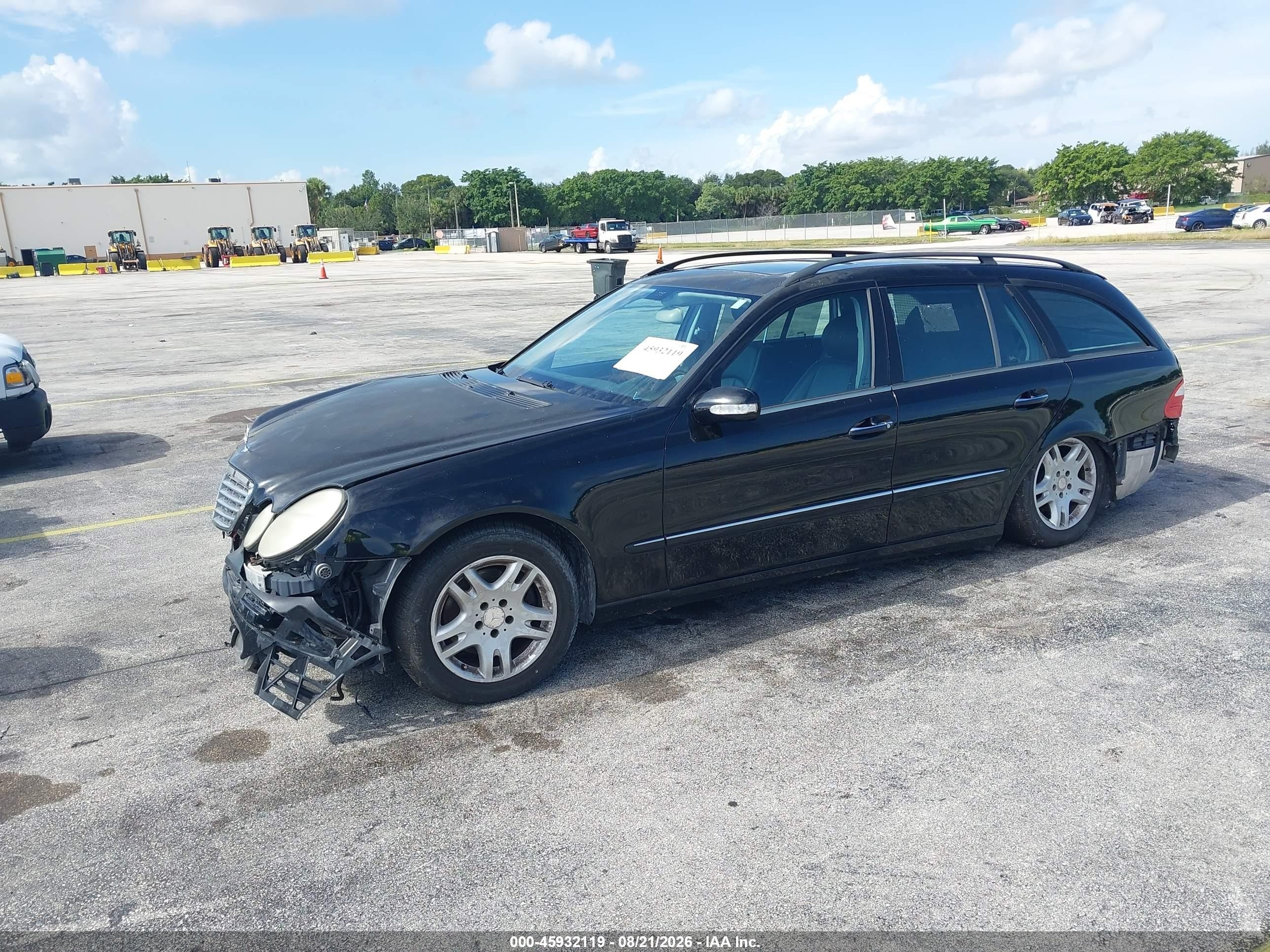 2005 Mercedes-benz E 320 4matic Black vin: WDBUH82J85X172577