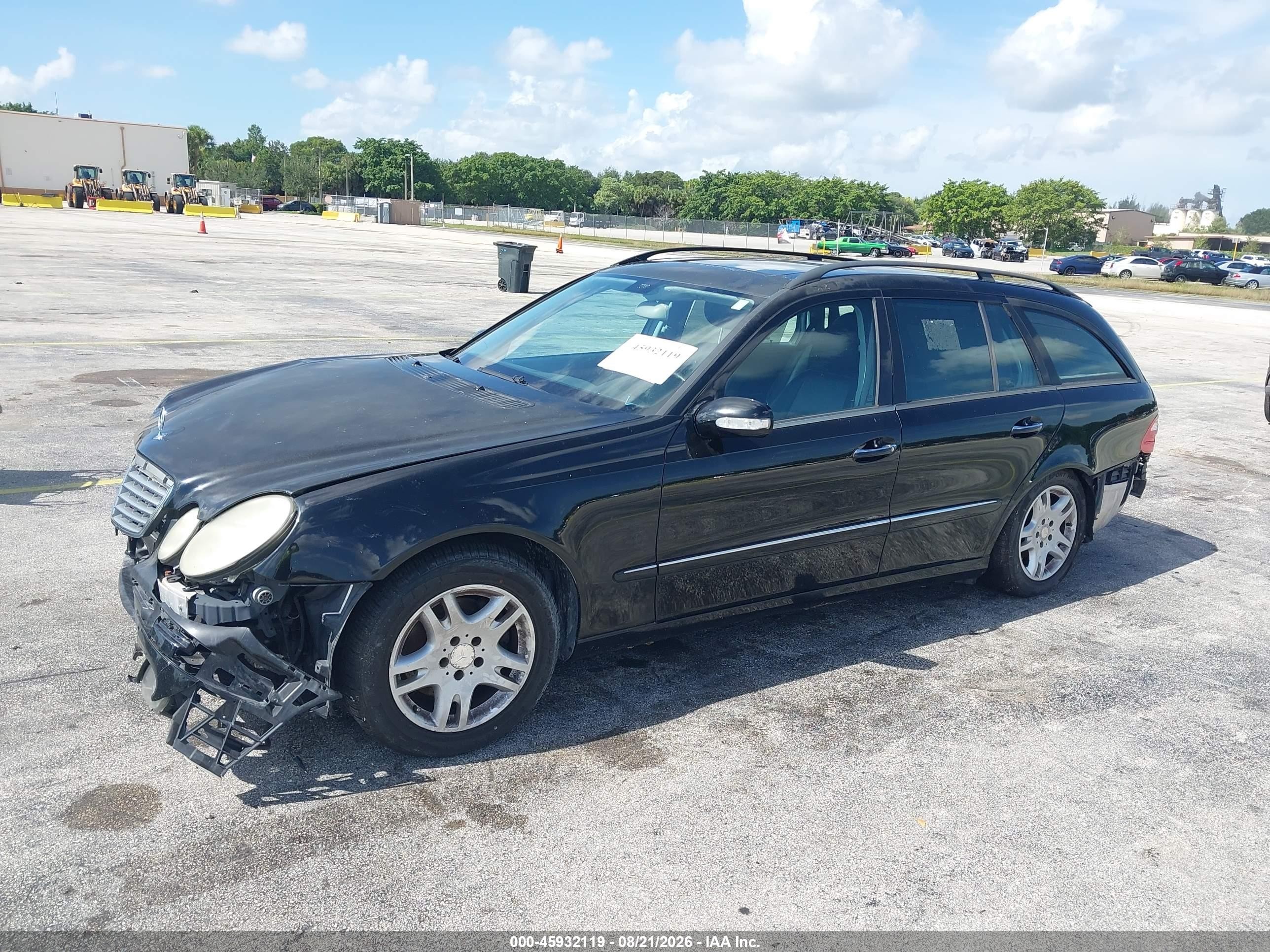 2005 Mercedes-benz E 320 4matic Black vin: WDBUH82J85X172577