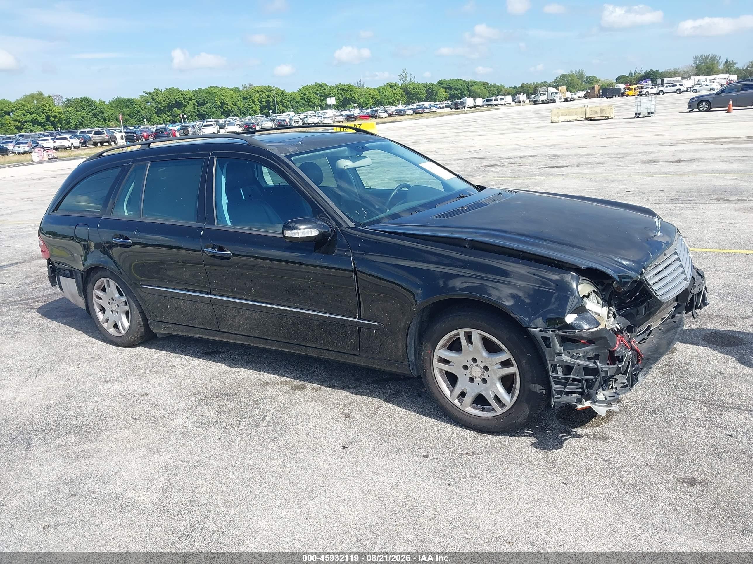 2005 Mercedes-benz E 320 4matic Black vin: WDBUH82J85X172577