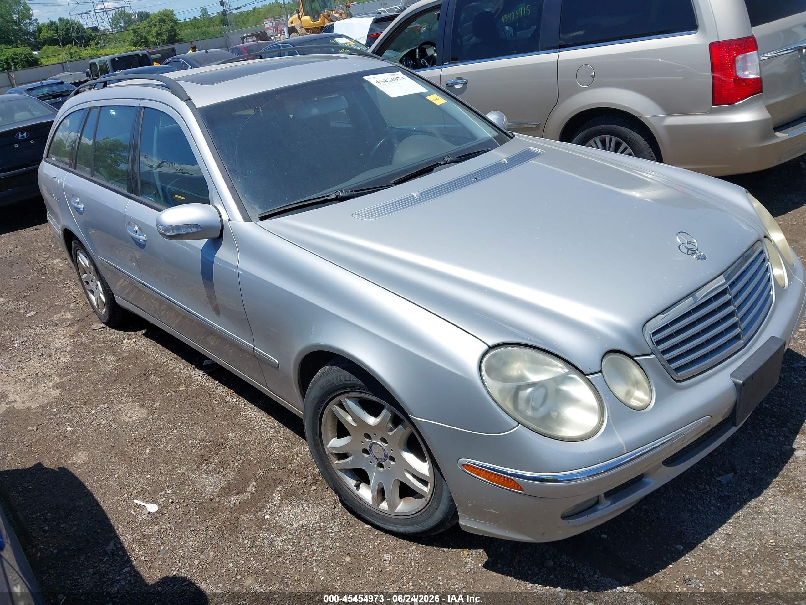 2004 Mercedes-benz E 320 4matic Silver vin: WDBUH82JX4X136453