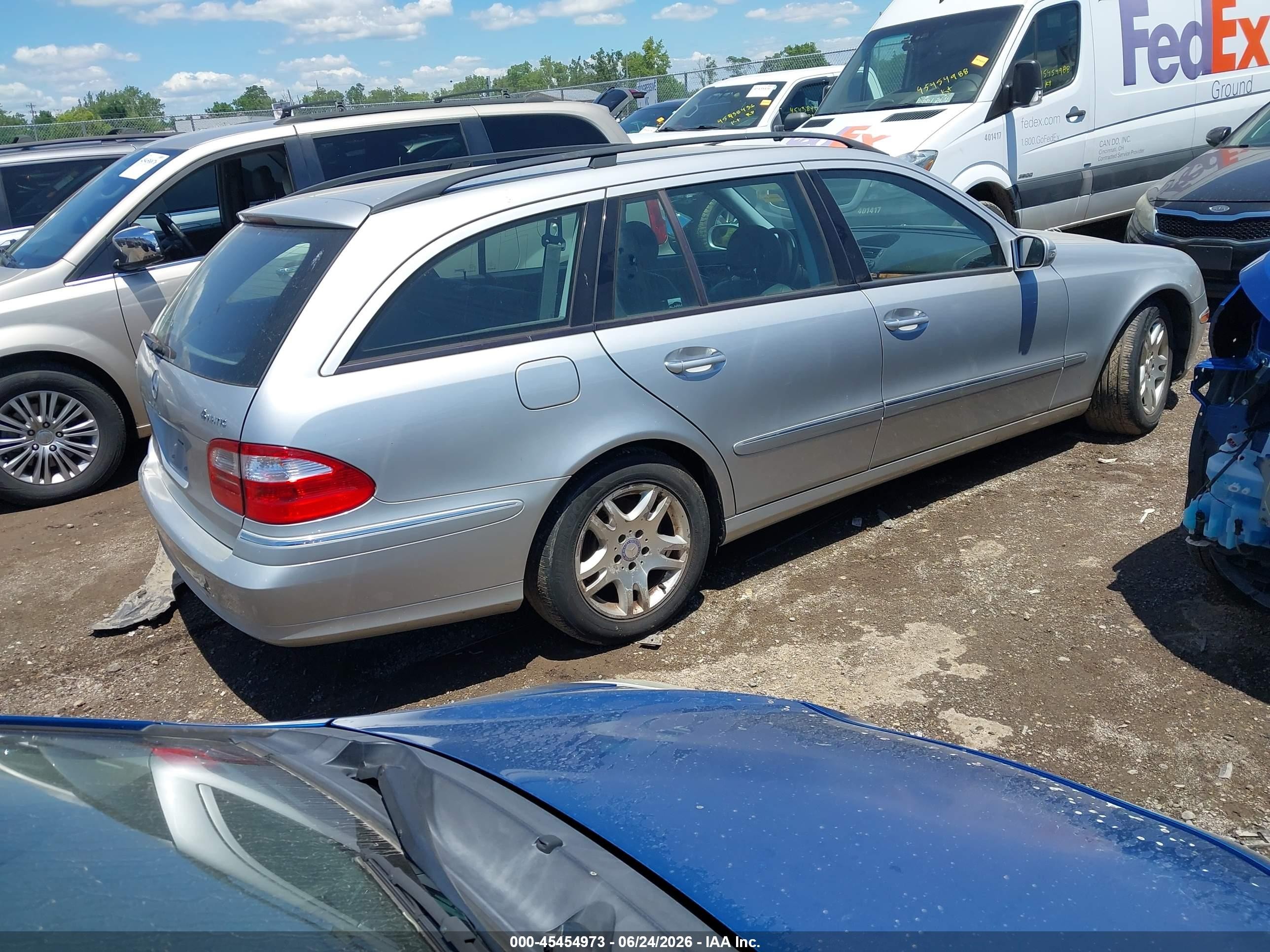 2004 Mercedes-benz E 320 4matic Silver vin: WDBUH82JX4X136453