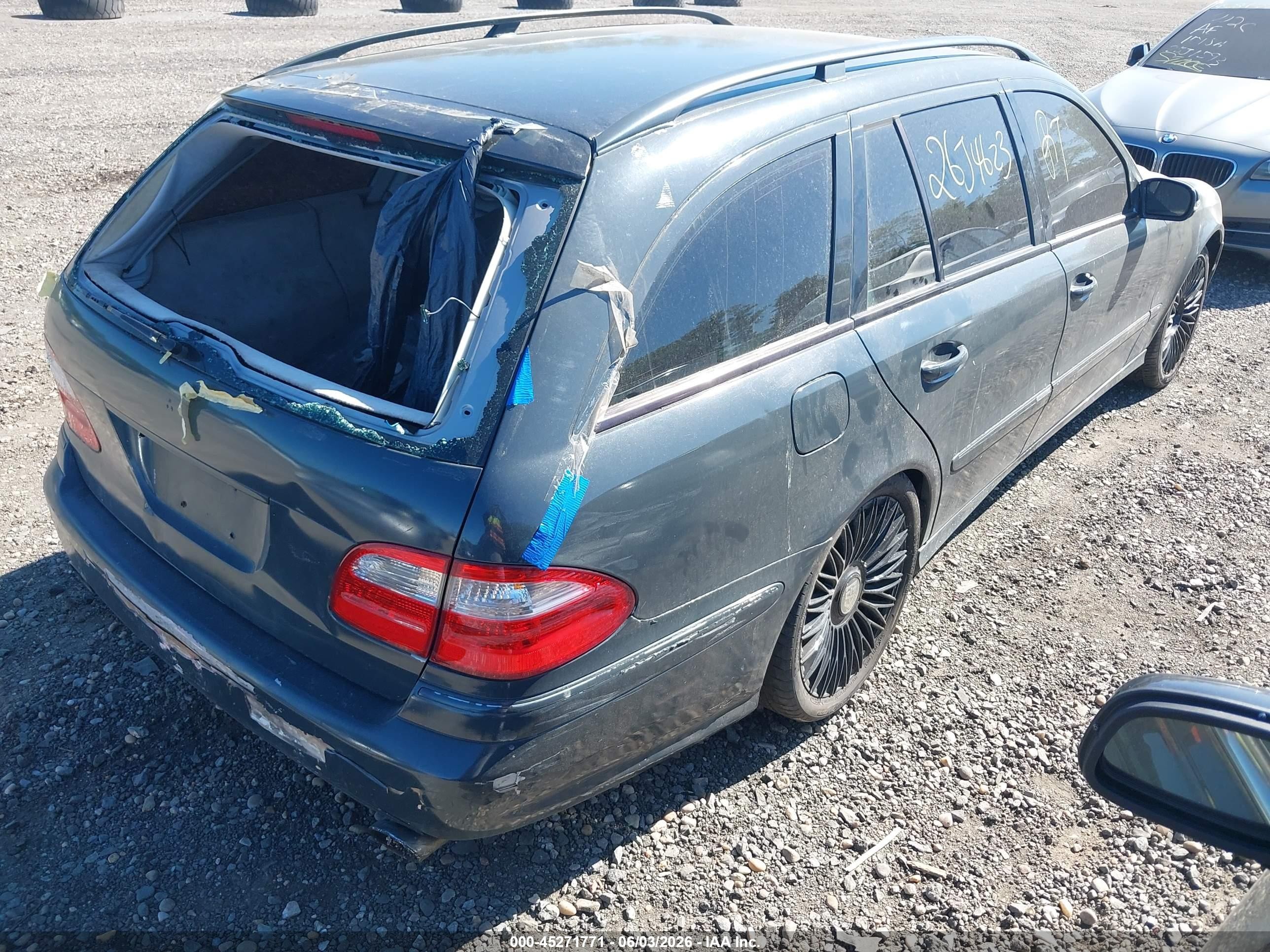 2004 Mercedes-benz E 500 4matic Gray vin: WDBUH83J04X156449