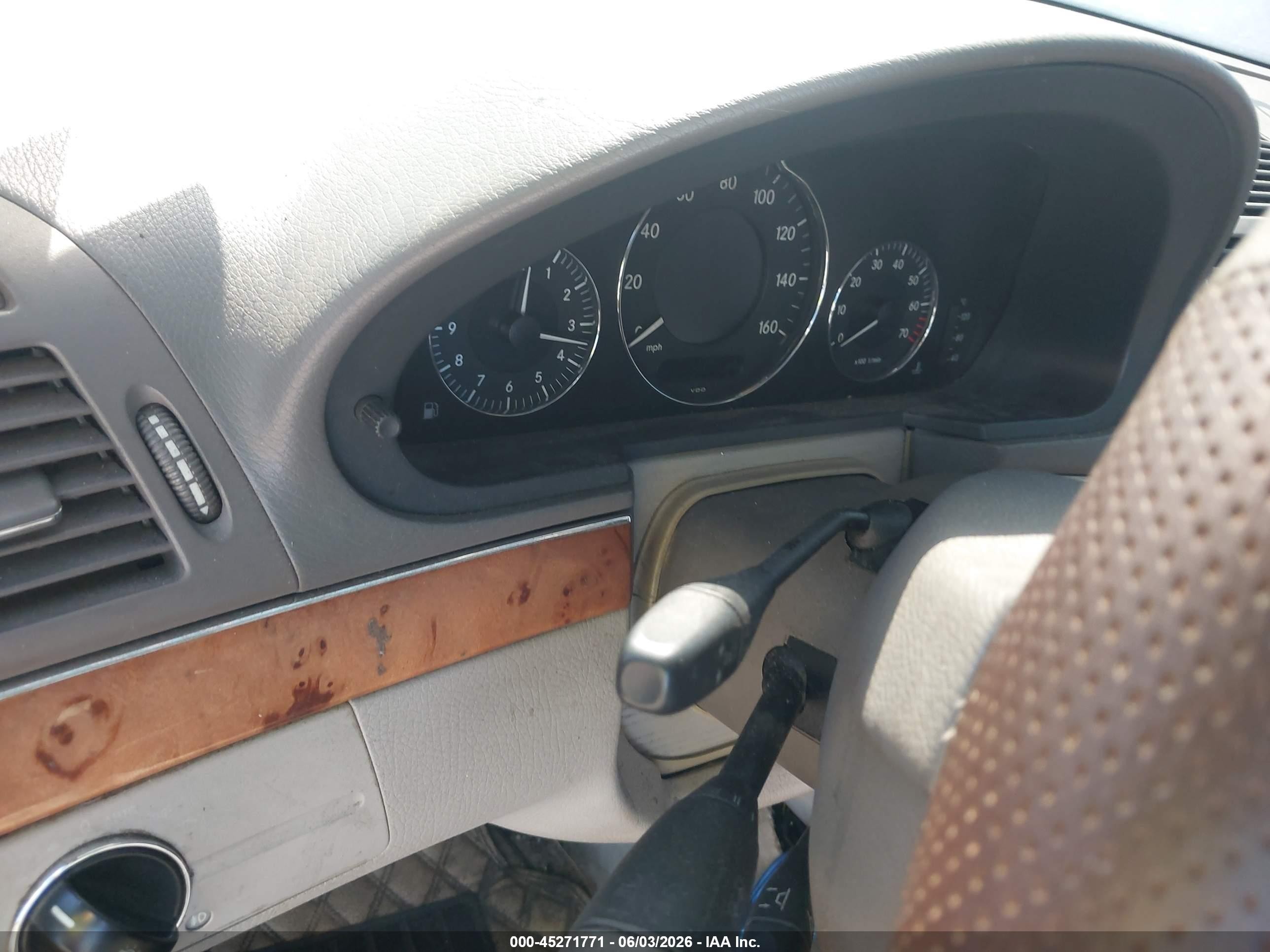 2004 Mercedes-benz E 500 4matic Gray vin: WDBUH83J04X156449