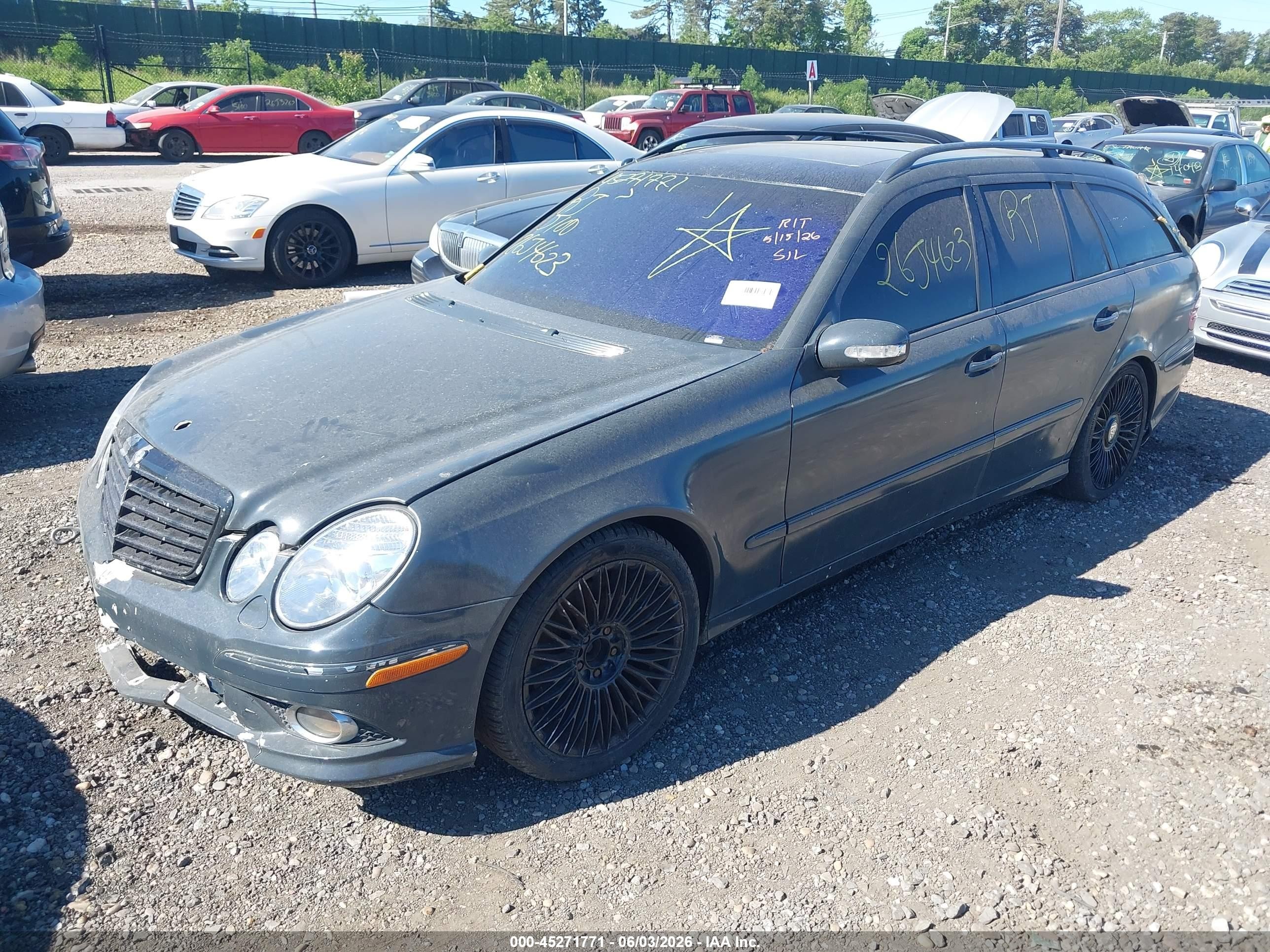 2004 Mercedes-benz E 500 4matic Gray vin: WDBUH83J04X156449