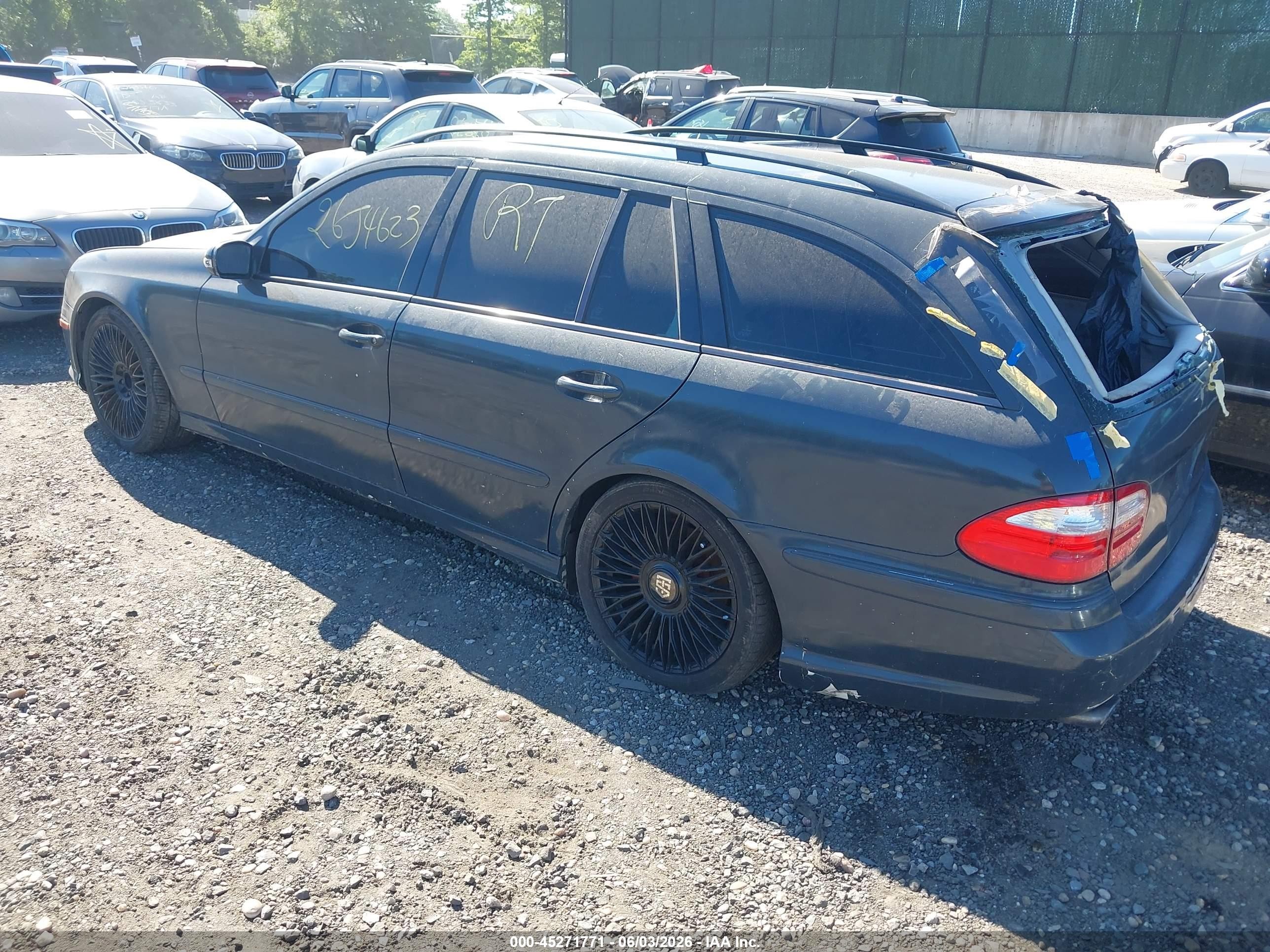 2004 Mercedes-benz E 500 4matic Gray vin: WDBUH83J04X156449