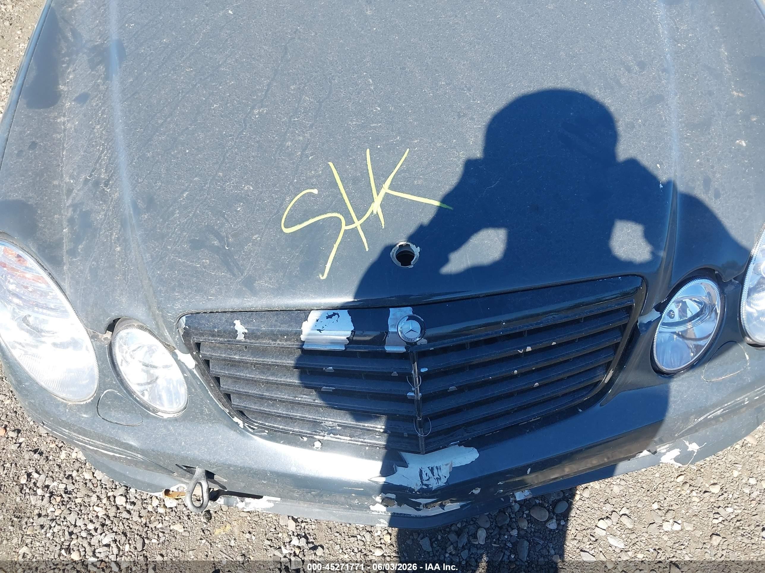 2004 Mercedes-benz E 500 4matic Gray vin: WDBUH83J04X156449
