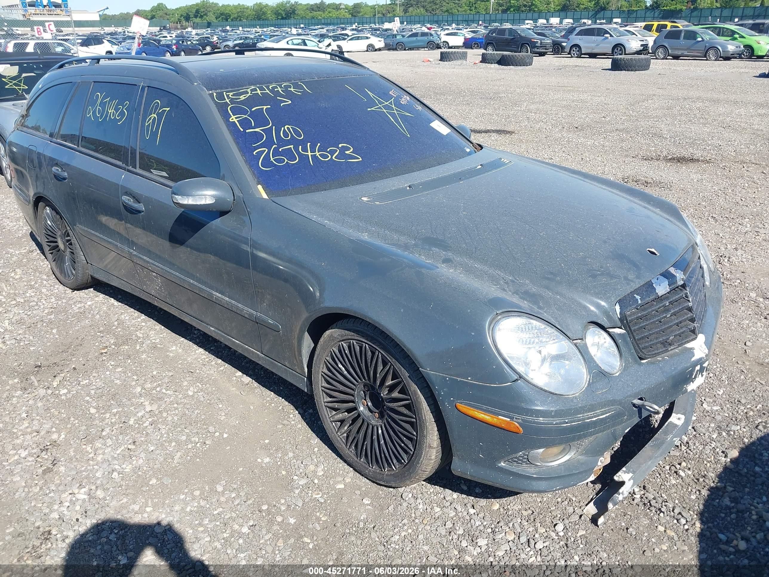 2004 Mercedes-benz E 500 4matic Gray vin: WDBUH83J04X156449