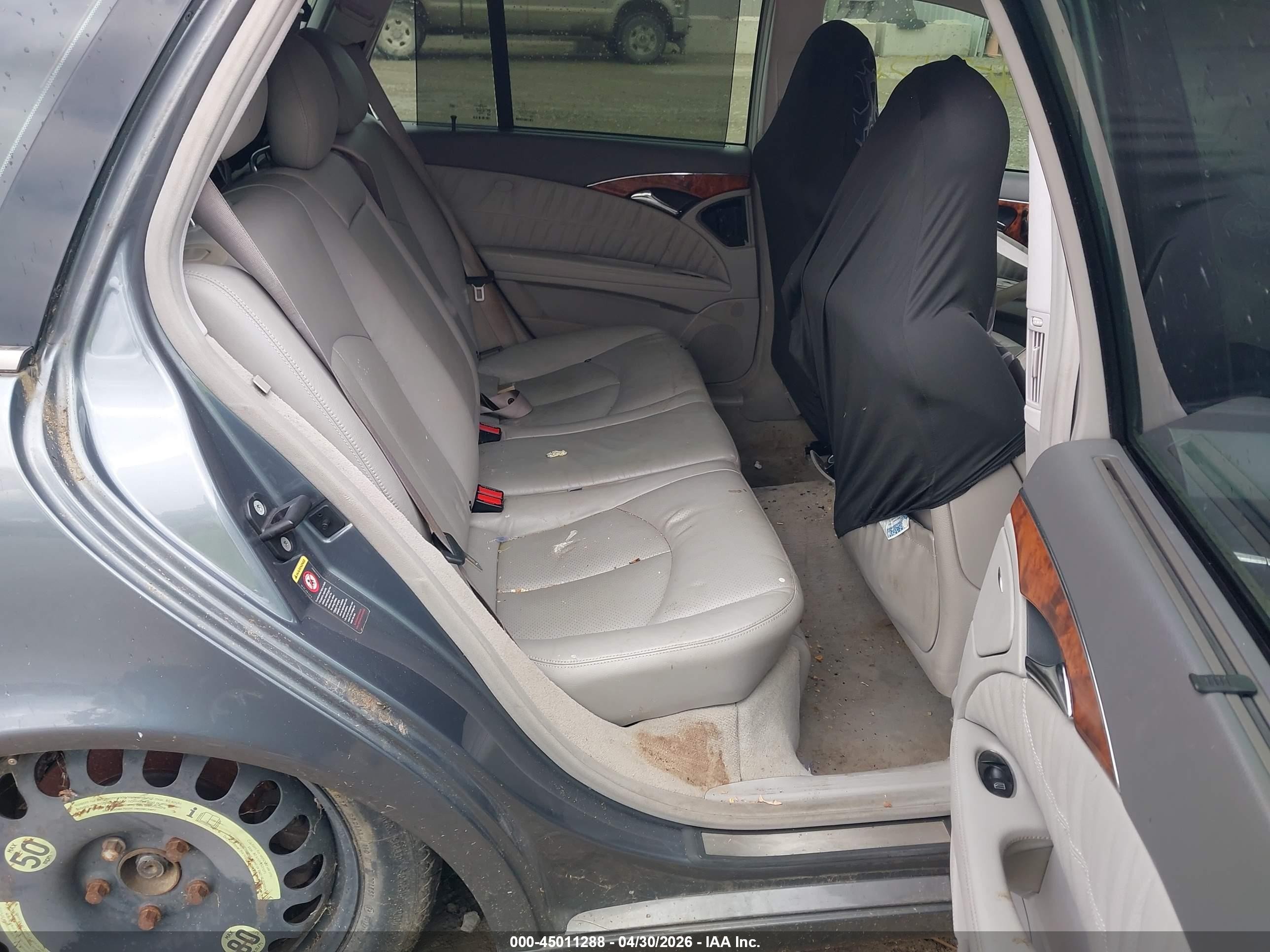2005 Mercedes-benz E 500 4matic Серый vin: WDBUH83J05X176234