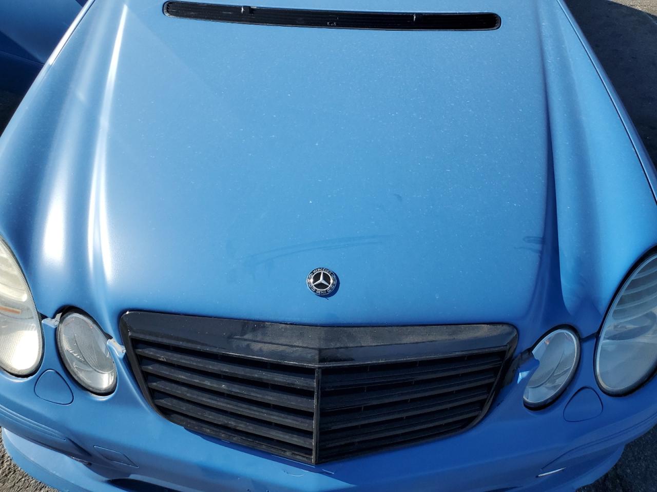 2004 Mercedes-benz E 500 4matic Blue vin: WDBUH83J14X112041