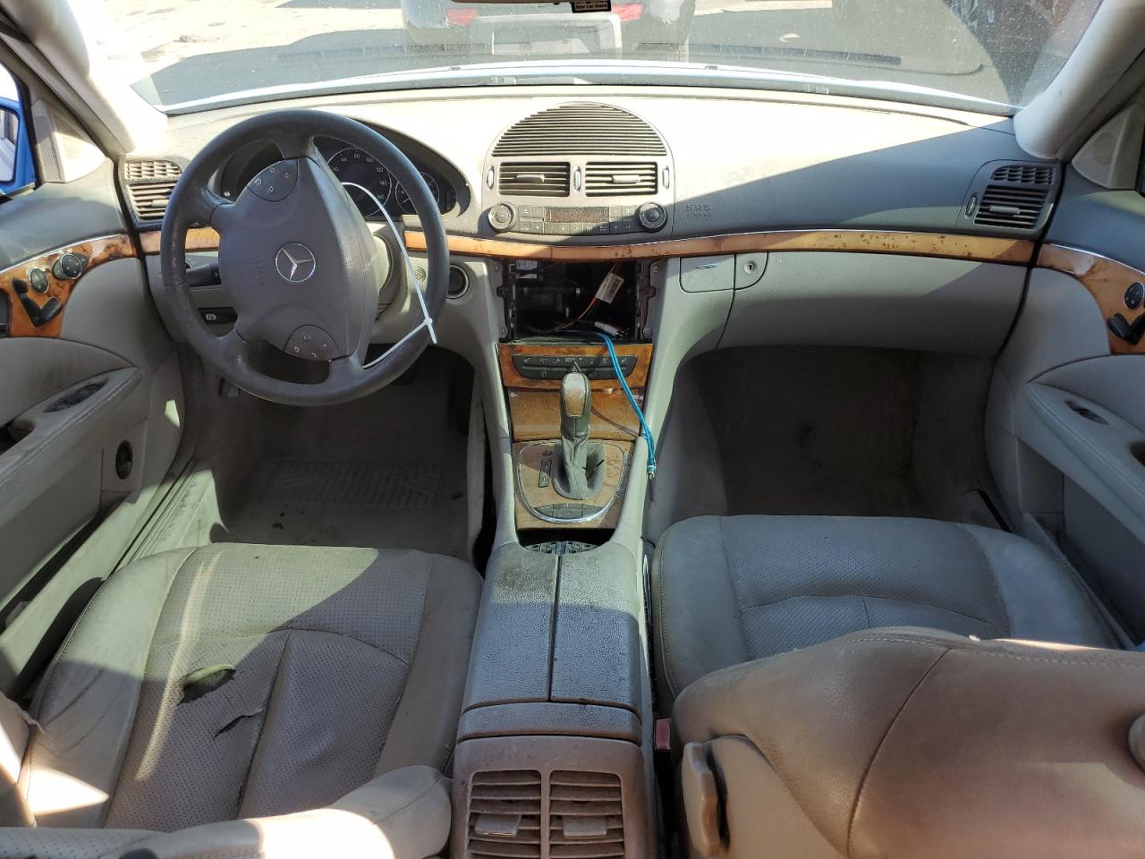 2004 Mercedes-benz E 500 4matic Blue vin: WDBUH83J14X112041