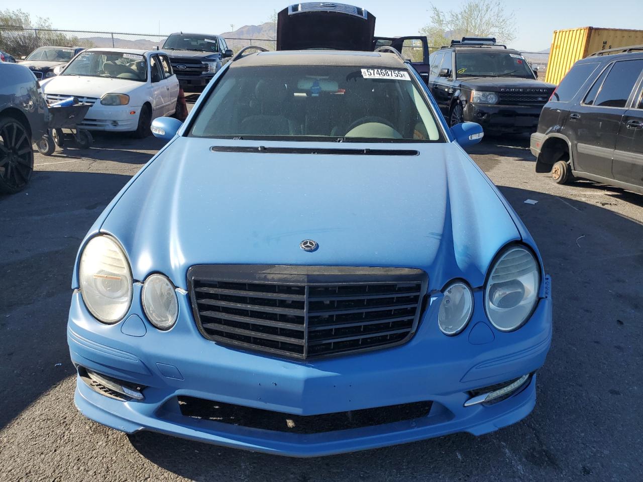 2004 Mercedes-benz E 500 4matic Blue vin: WDBUH83J14X112041
