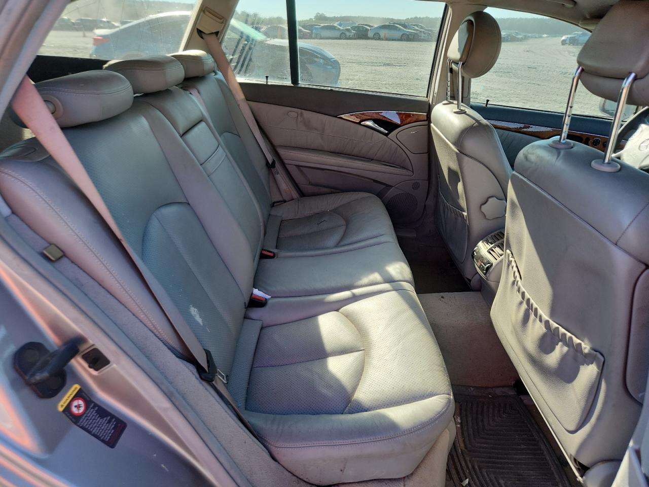 2004 Mercedes-benz E 500 4matic Silver vin: WDBUH83J14X112184