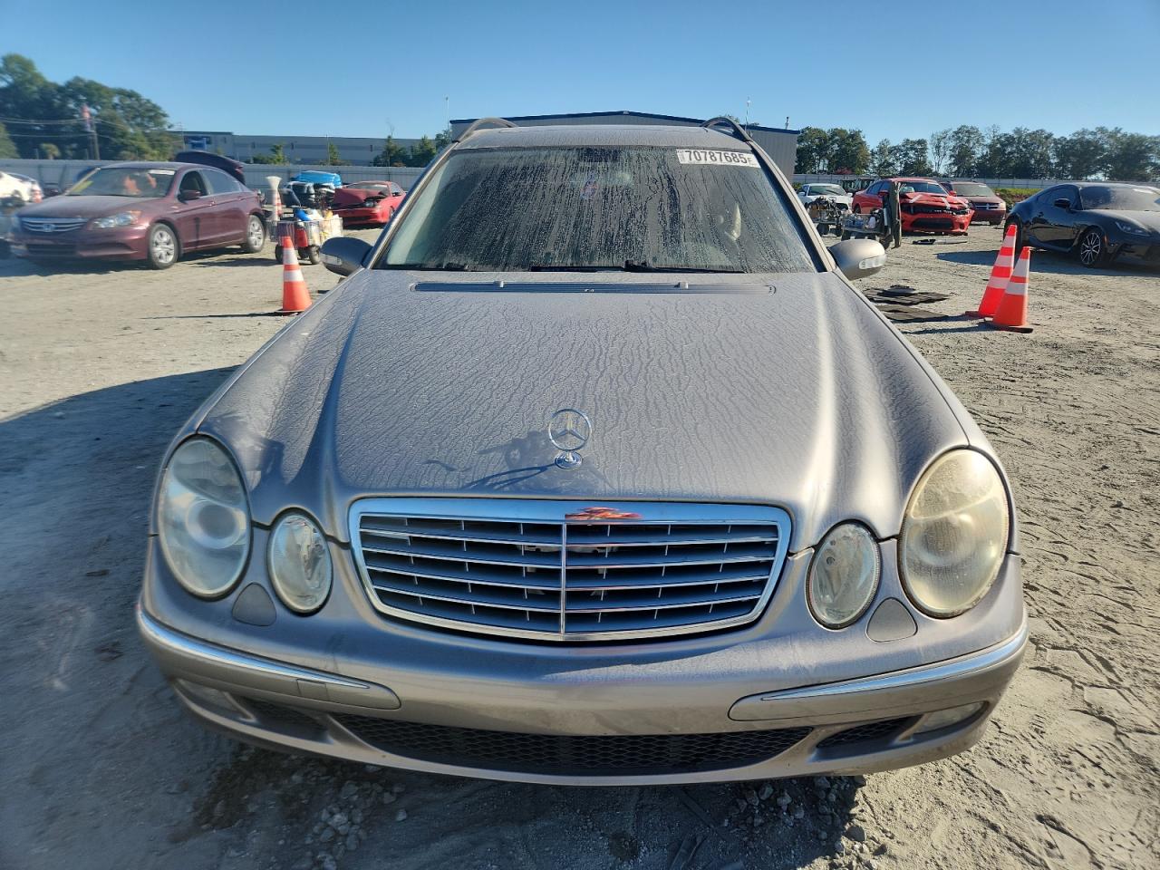 2004 Mercedes-benz E 500 4matic Silver vin: WDBUH83J14X112184