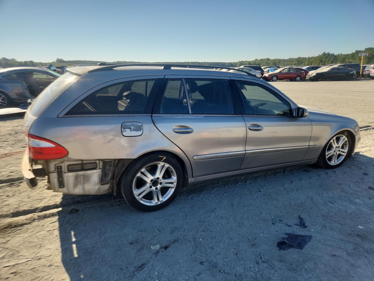 2004 Mercedes-benz E 500 4matic Silver vin: WDBUH83J14X112184