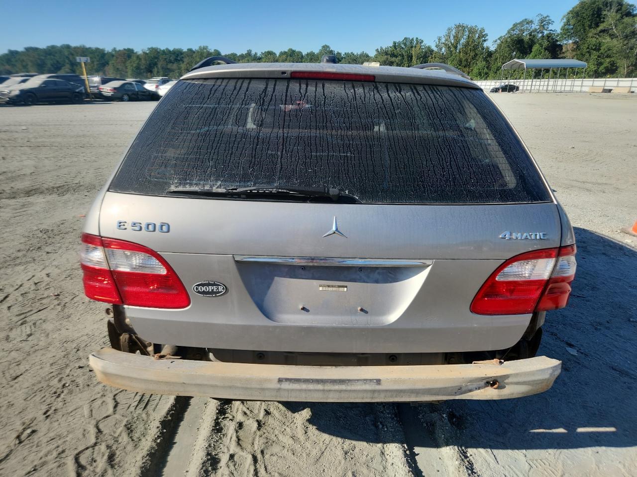 2004 Mercedes-benz E 500 4matic Silver vin: WDBUH83J14X112184
