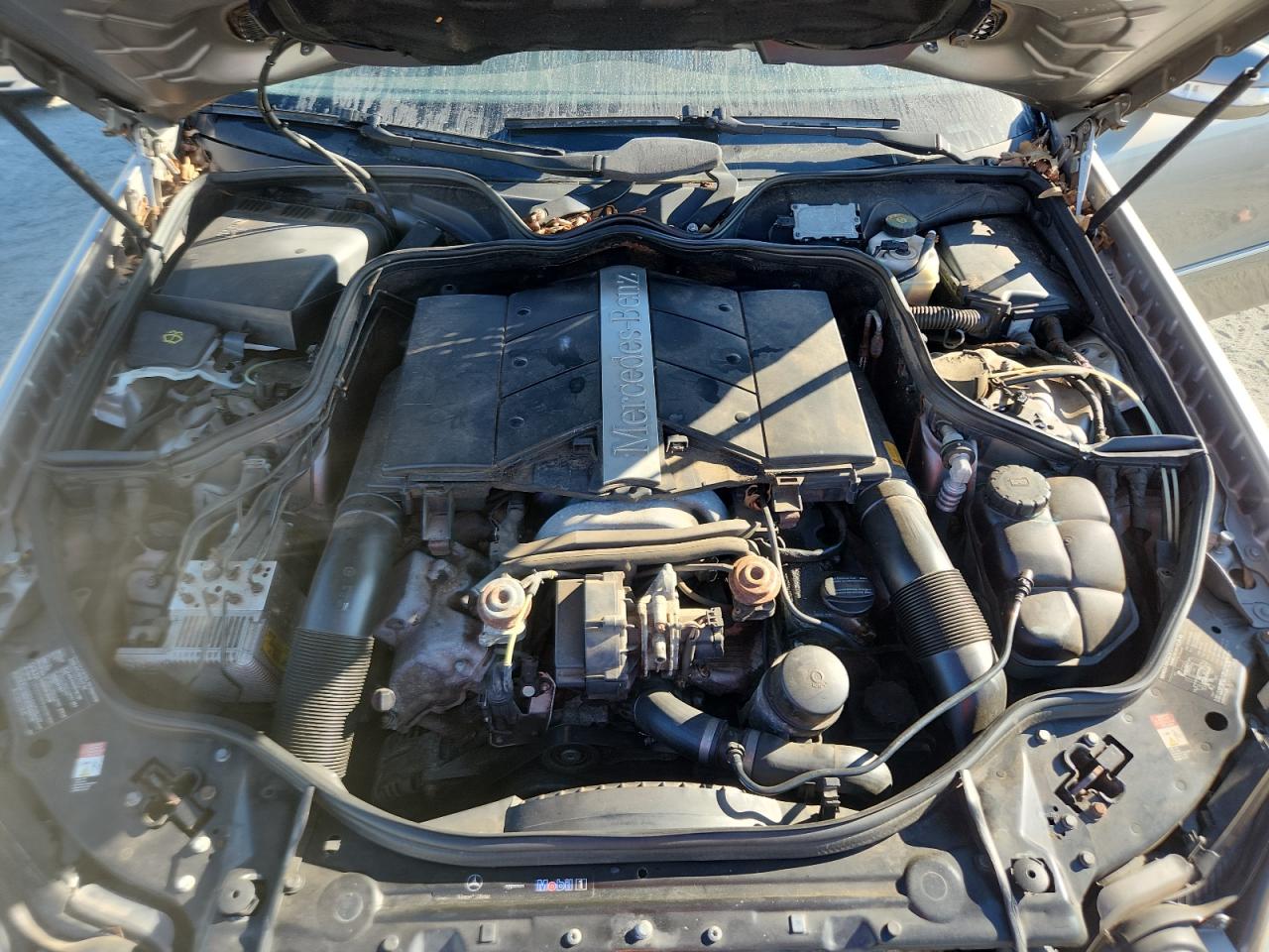 2004 Mercedes-benz E 500 4matic Silver vin: WDBUH83J14X112184