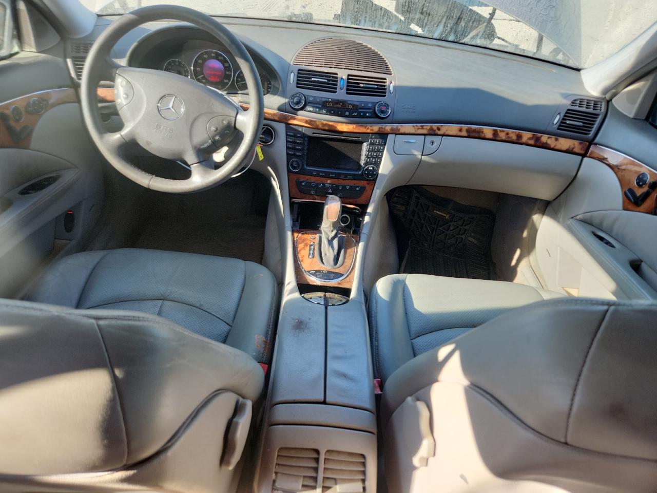 2004 Mercedes-benz E 500 4matic Silver vin: WDBUH83J14X112184