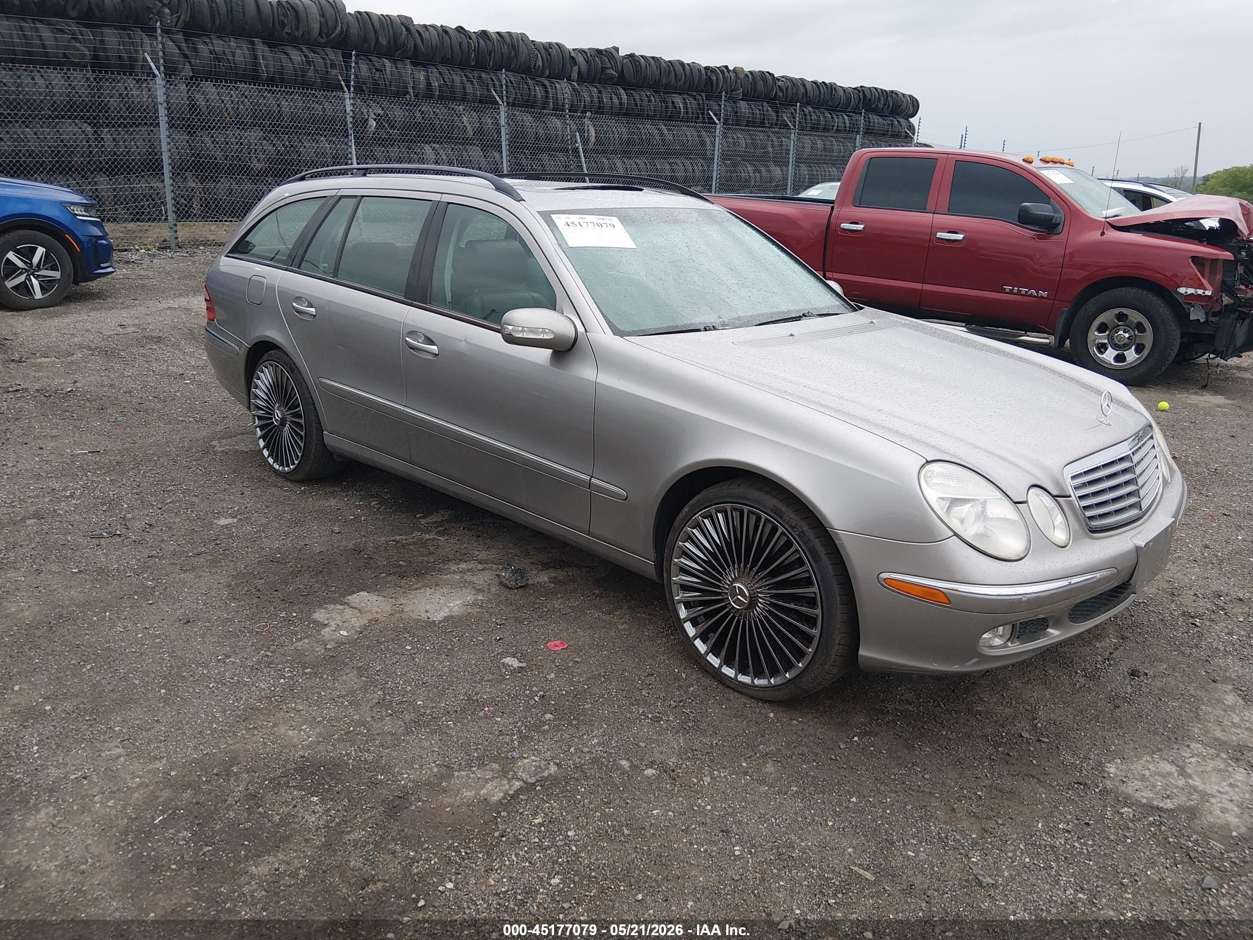 2004 Mercedes-benz E 500 4matic Silver vin: WDBUH83J34X113479