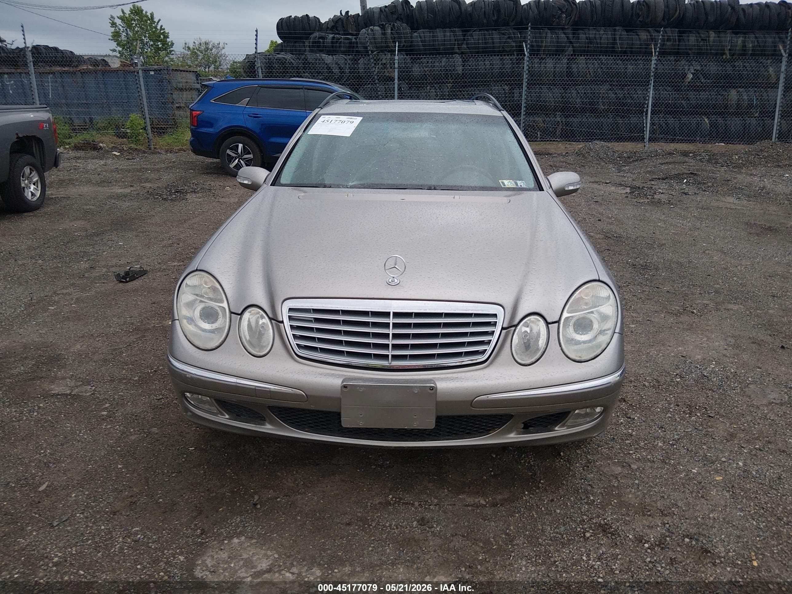 2004 Mercedes-benz E 500 4matic Silver vin: WDBUH83J34X113479