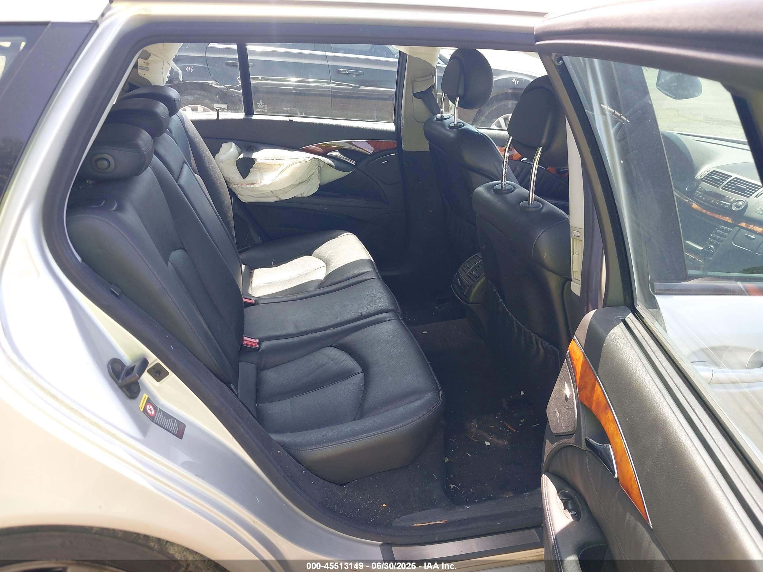 2005 Mercedes-benz E 500 4matic Silver vin: WDBUH83J55X169795