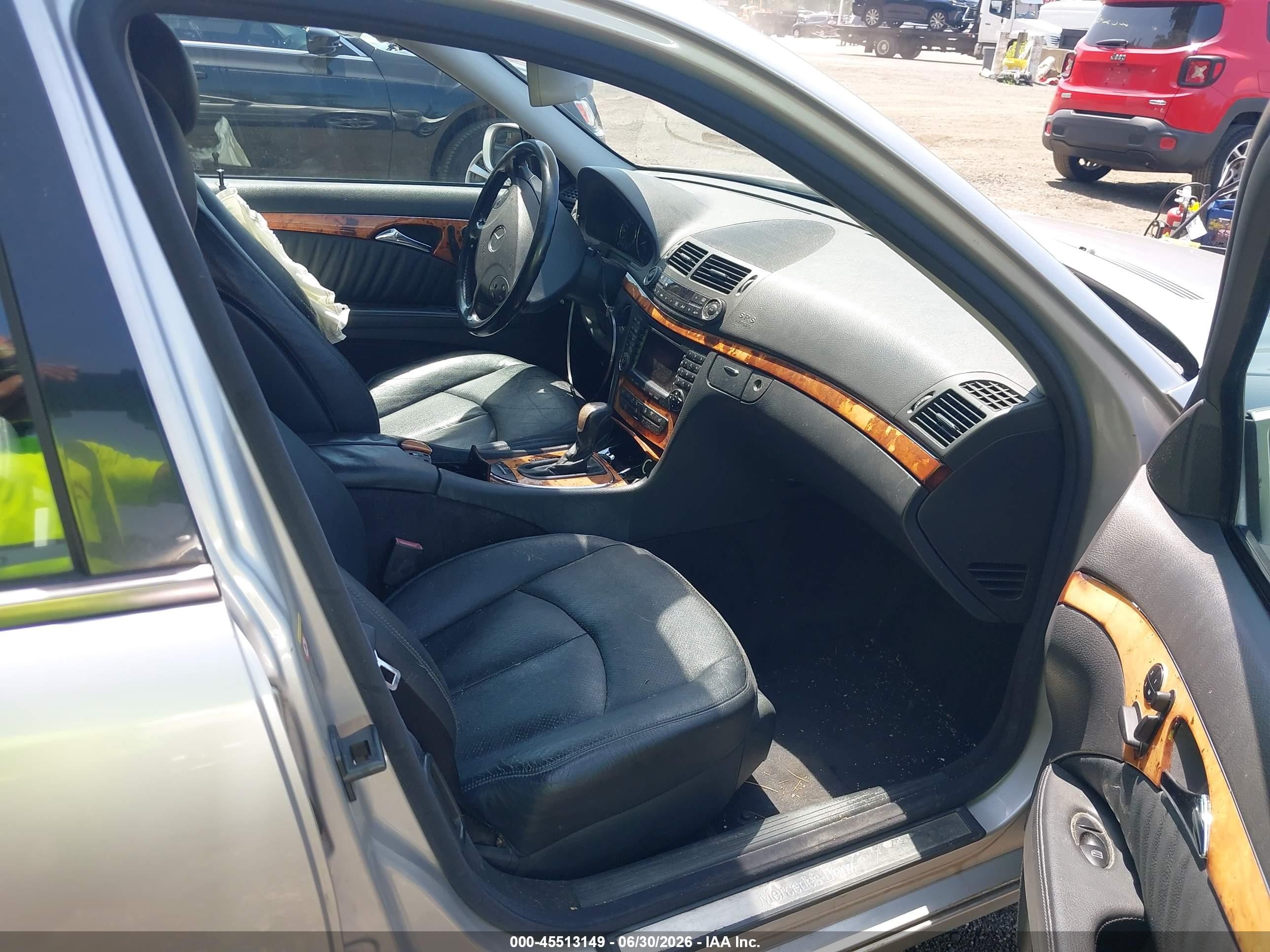 2005 Mercedes-benz E 500 4matic Silver vin: WDBUH83J55X169795