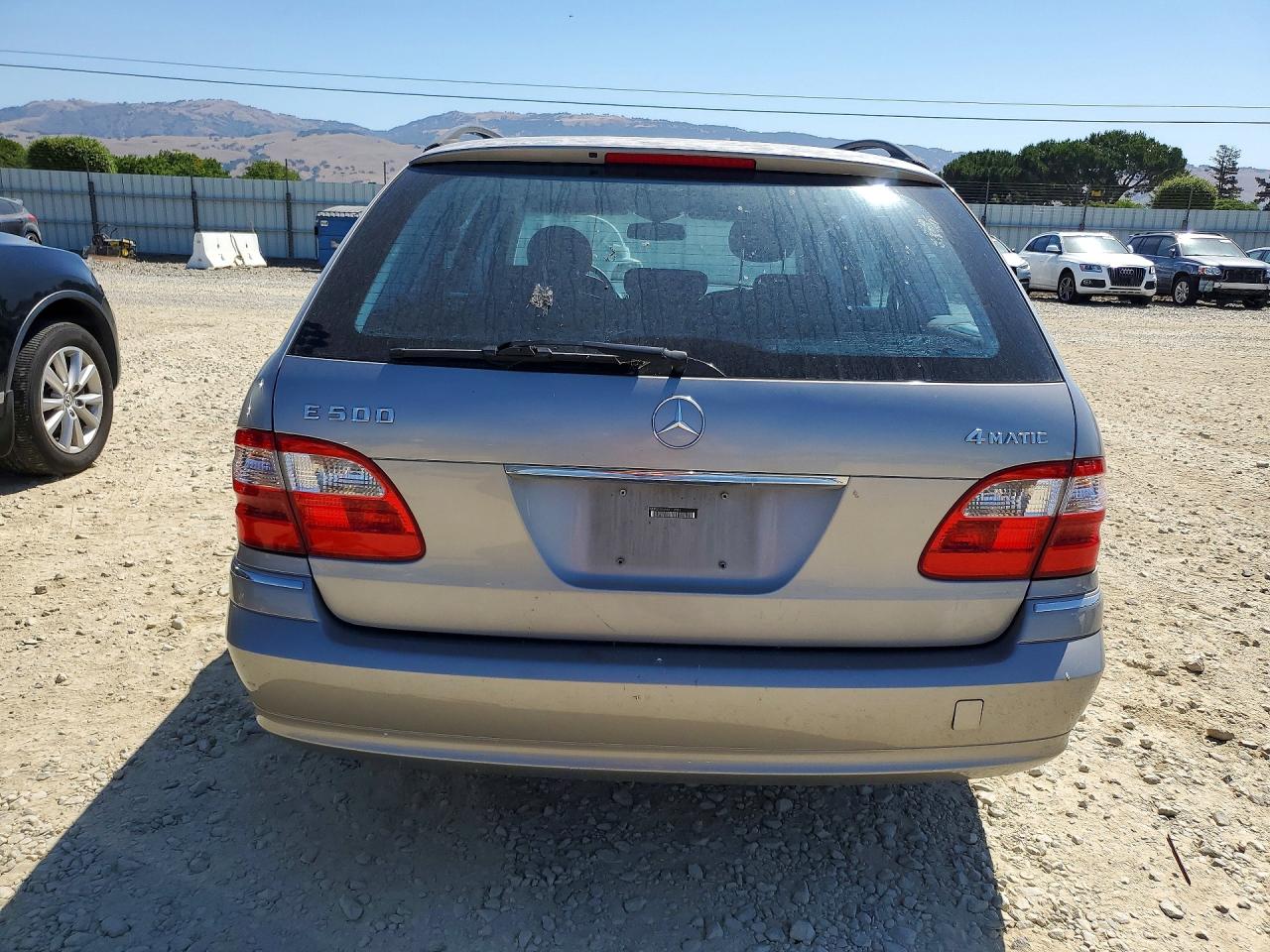 2004 Mercedes-benz E 500 4matic Silver vin: WDBUH83J64X119082