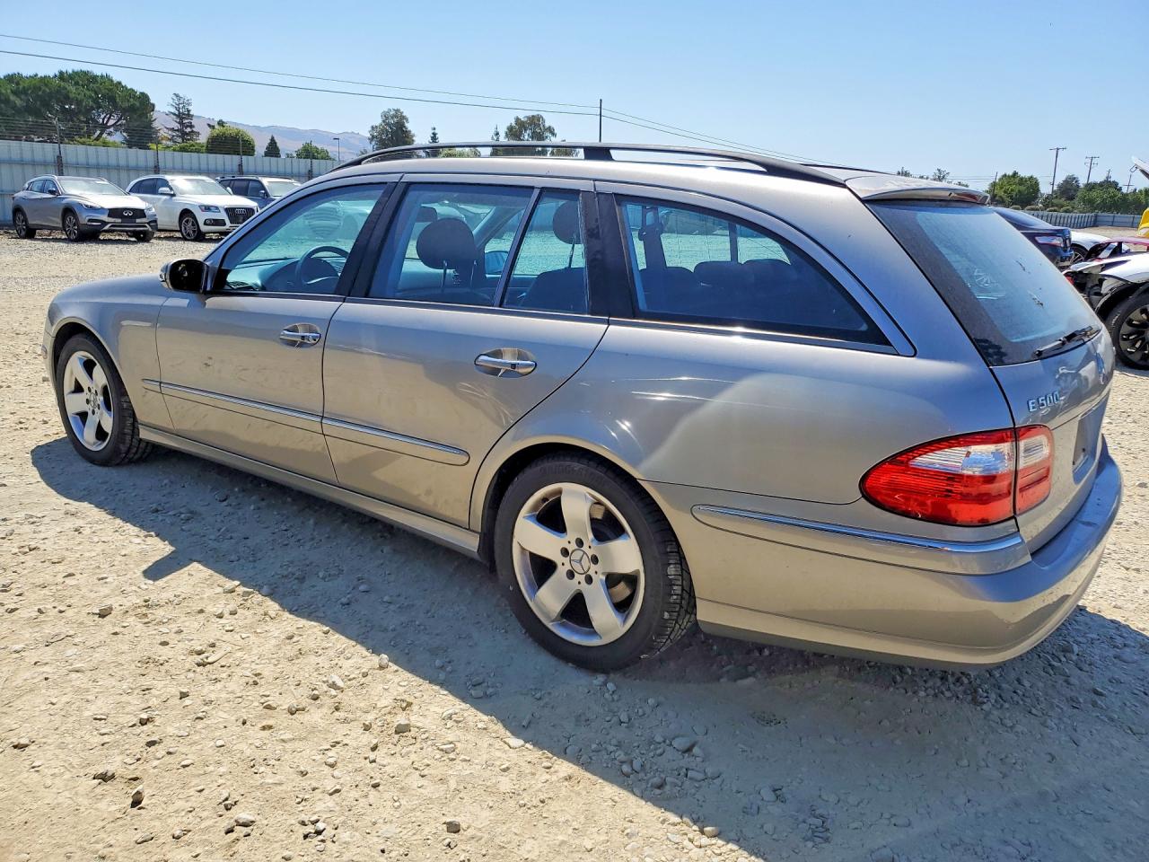 2004 Mercedes-benz E 500 4matic Silver vin: WDBUH83J64X119082