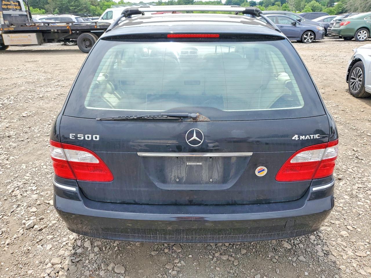 2004 Mercedes-benz E 500 4matic Black vin: WDBUH83J84X131962