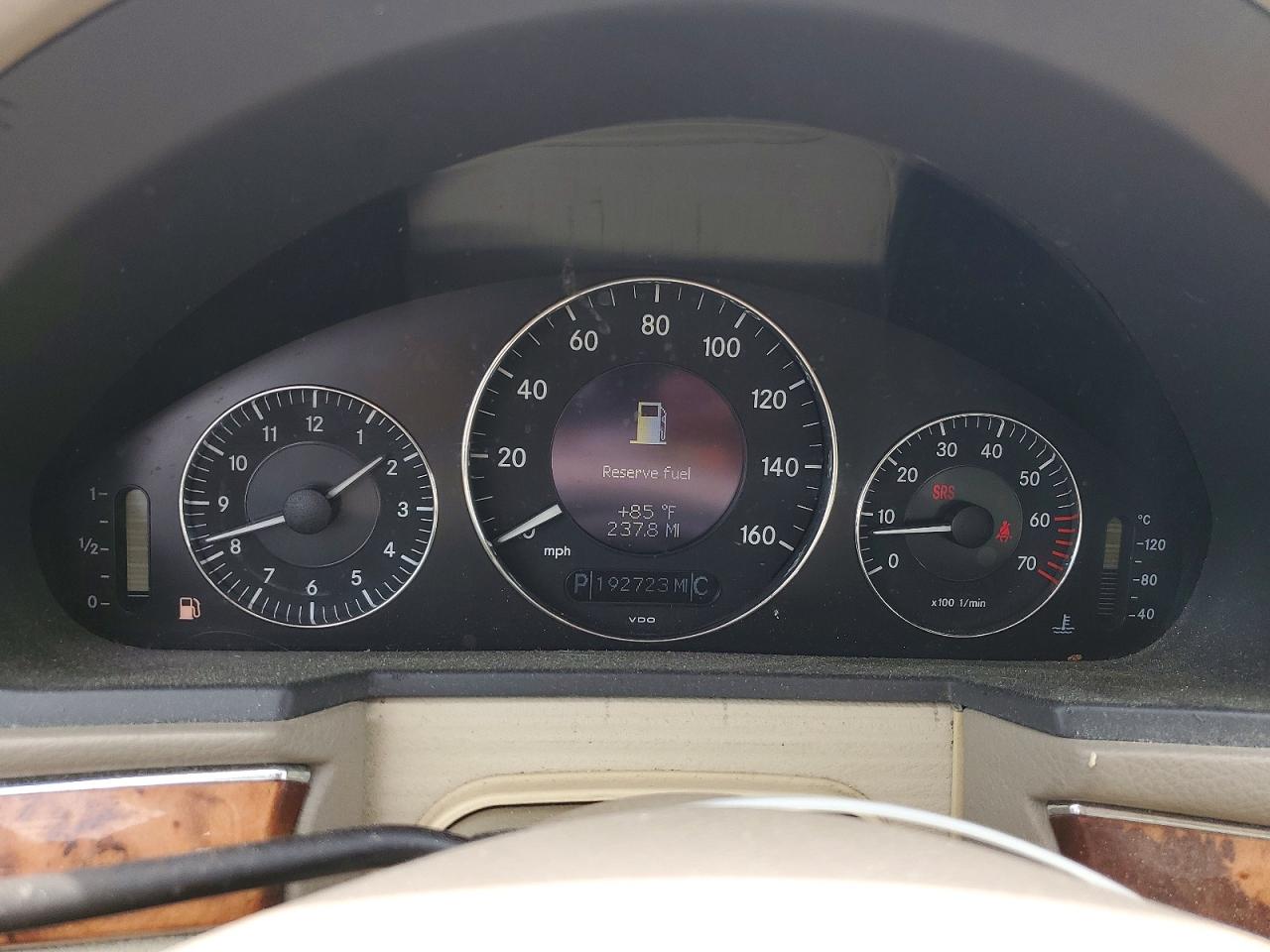 2004 Mercedes-benz E 500 4matic Black vin: WDBUH83J84X131962
