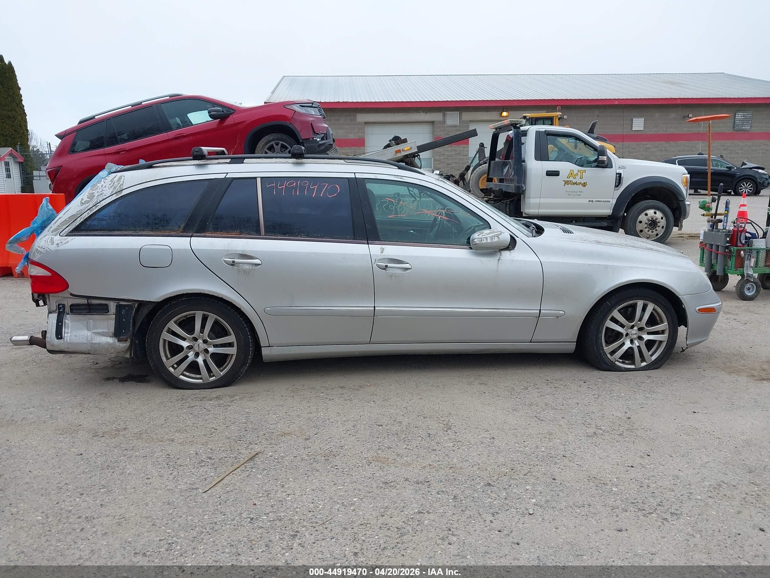 2005 Mercedes-benz E 500 4matic Silver vin: WDBUH83J95X170044