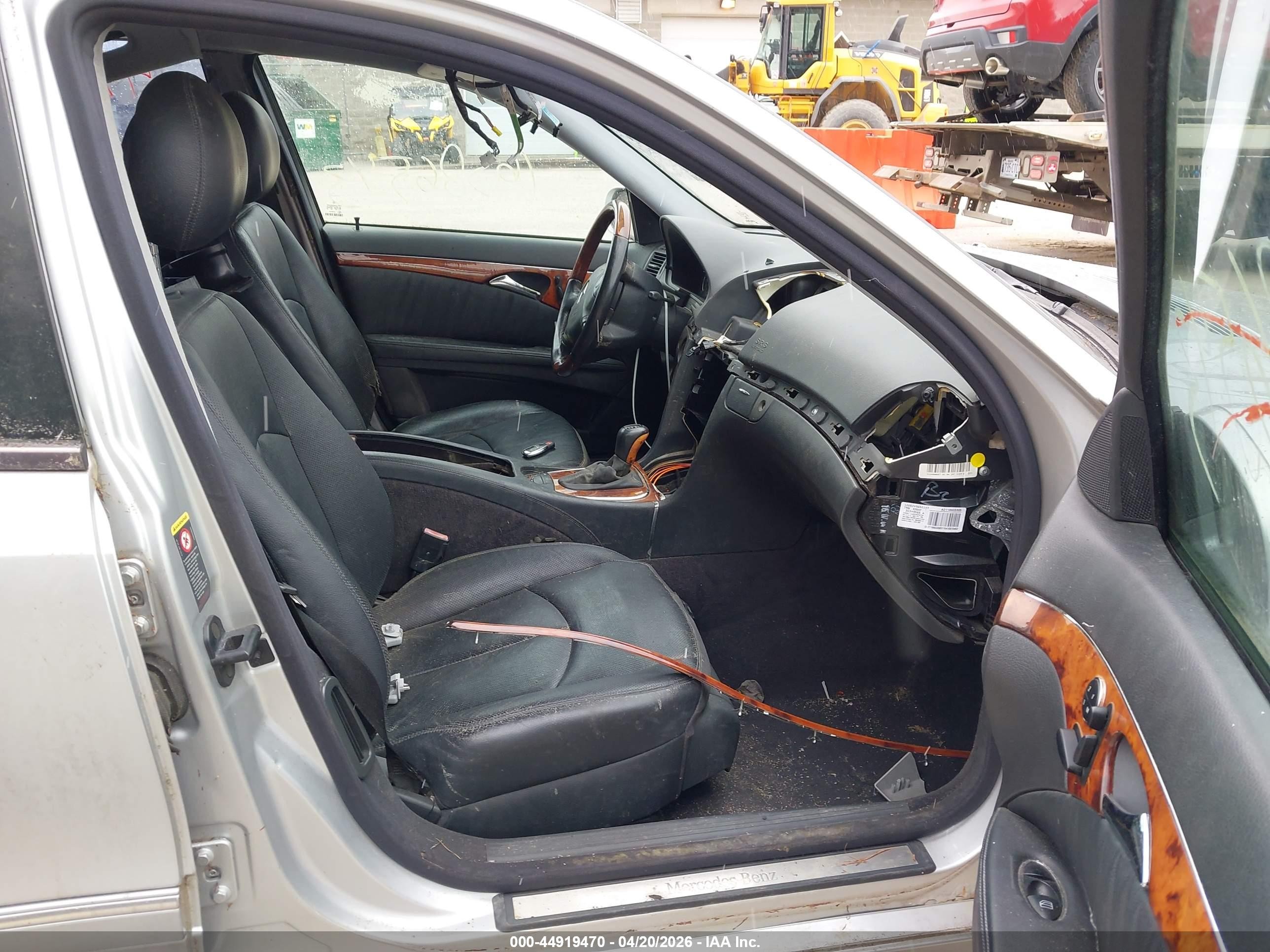 2005 Mercedes-benz E 500 4matic Silver vin: WDBUH83J95X170044