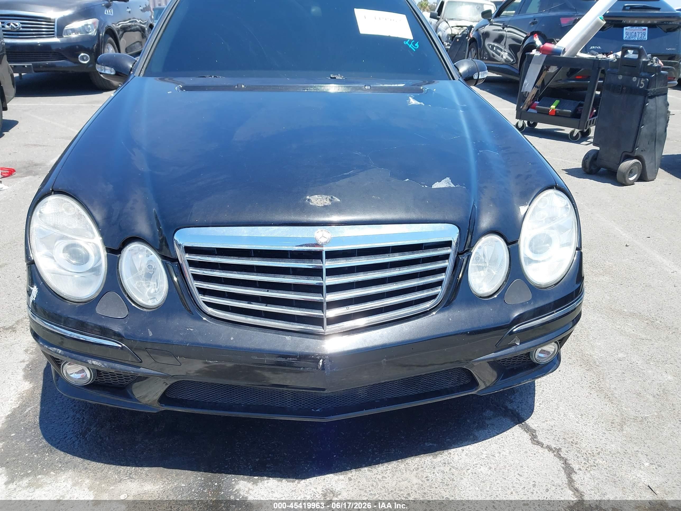 2005 Mercedes-benz E 500 4matic Черный vin: WDBUH83JX5X178329