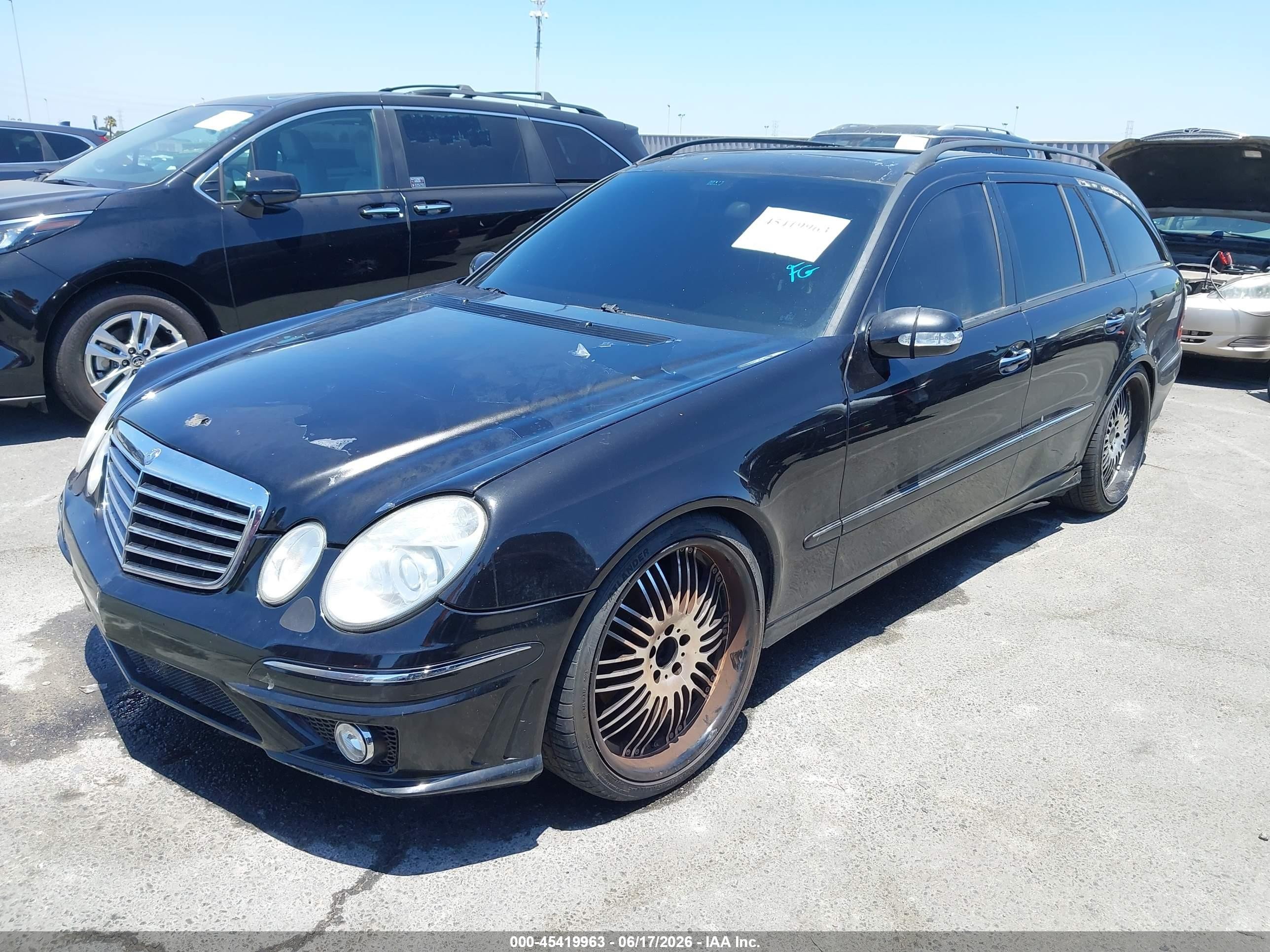2005 Mercedes-benz E 500 4matic Черный vin: WDBUH83JX5X178329