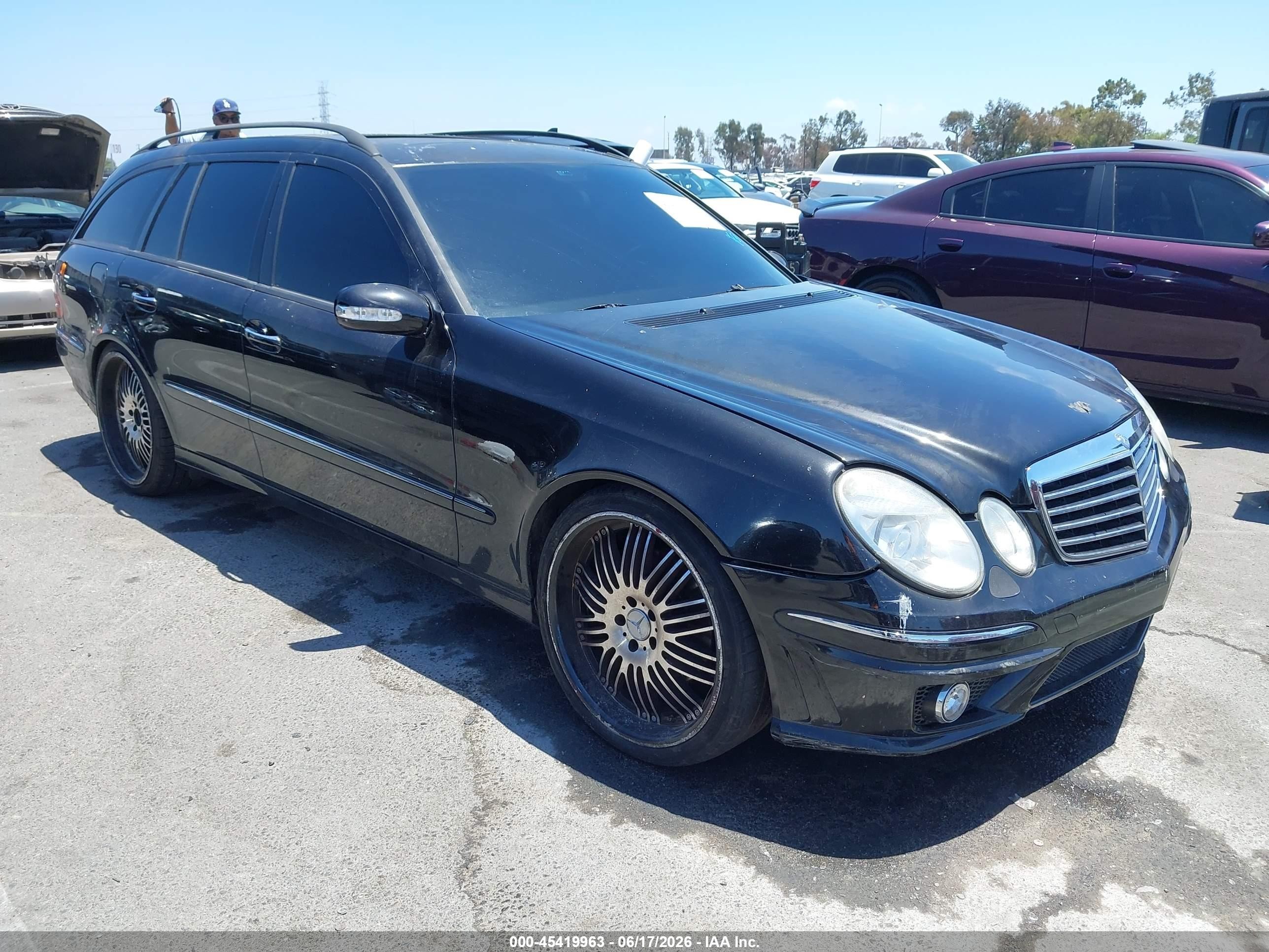 2005 Mercedes-benz E 500 4matic Black vin: WDBUH83JX5X178329