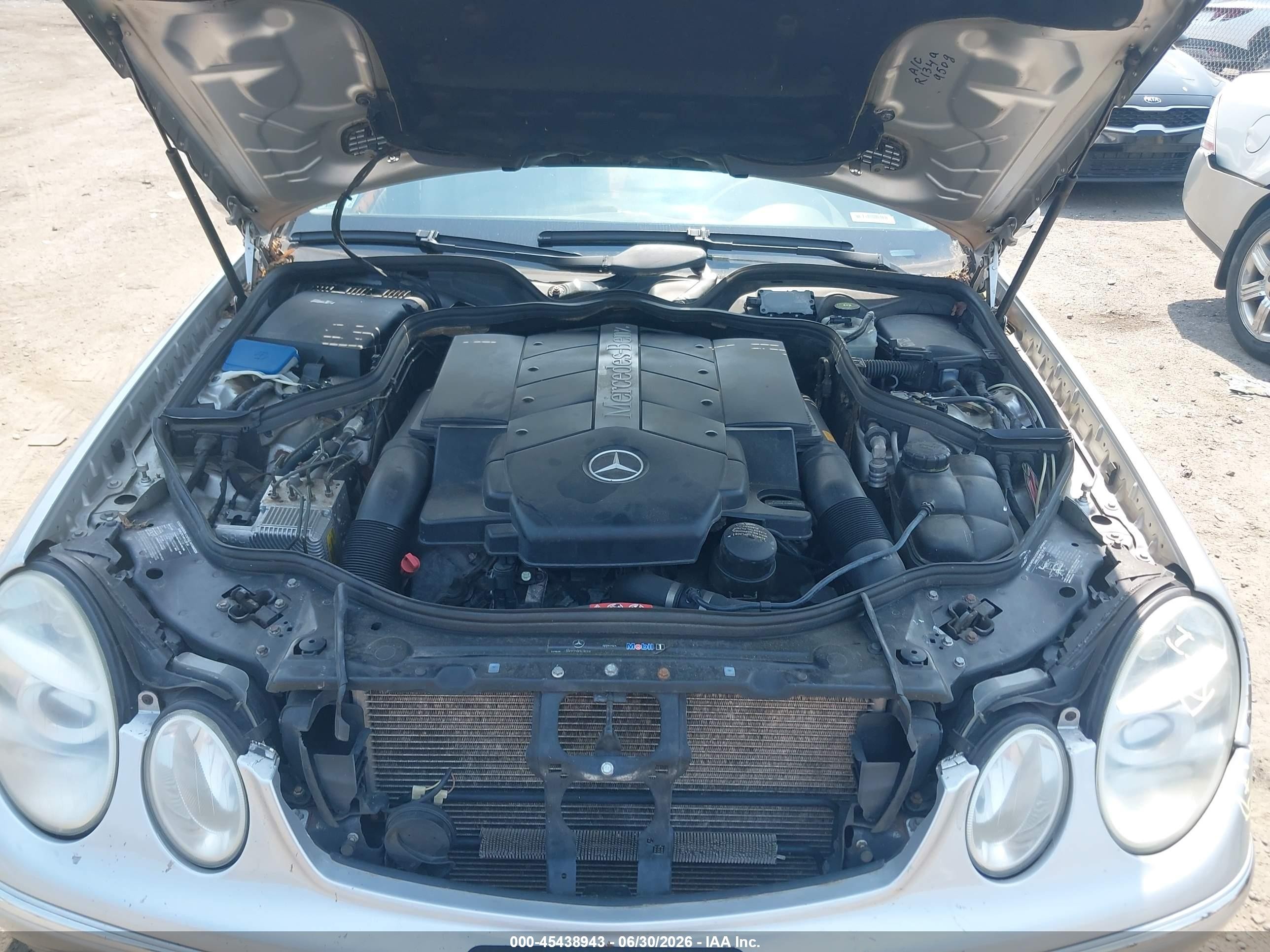 2005 Mercedes-benz E 500 4matic Silver vin: WDBUH83JX5X182221