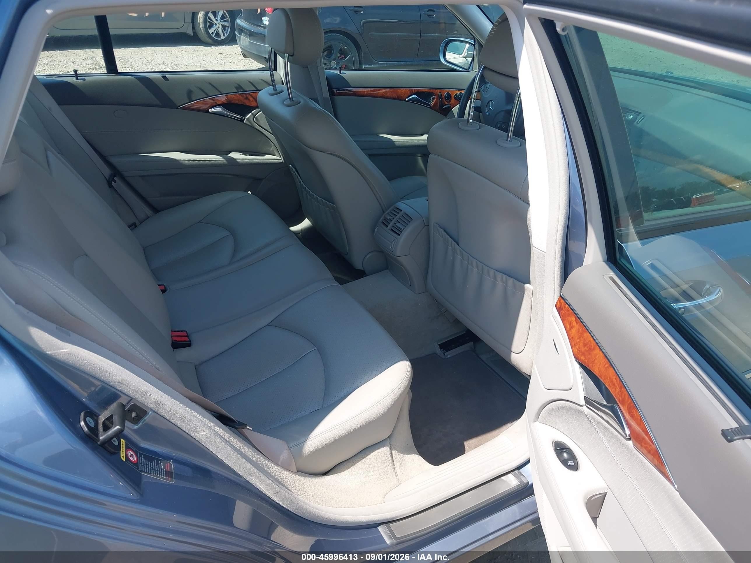 2006 Mercedes-benz E 350 4matic Blue vin: WDBUH87J06X186340
