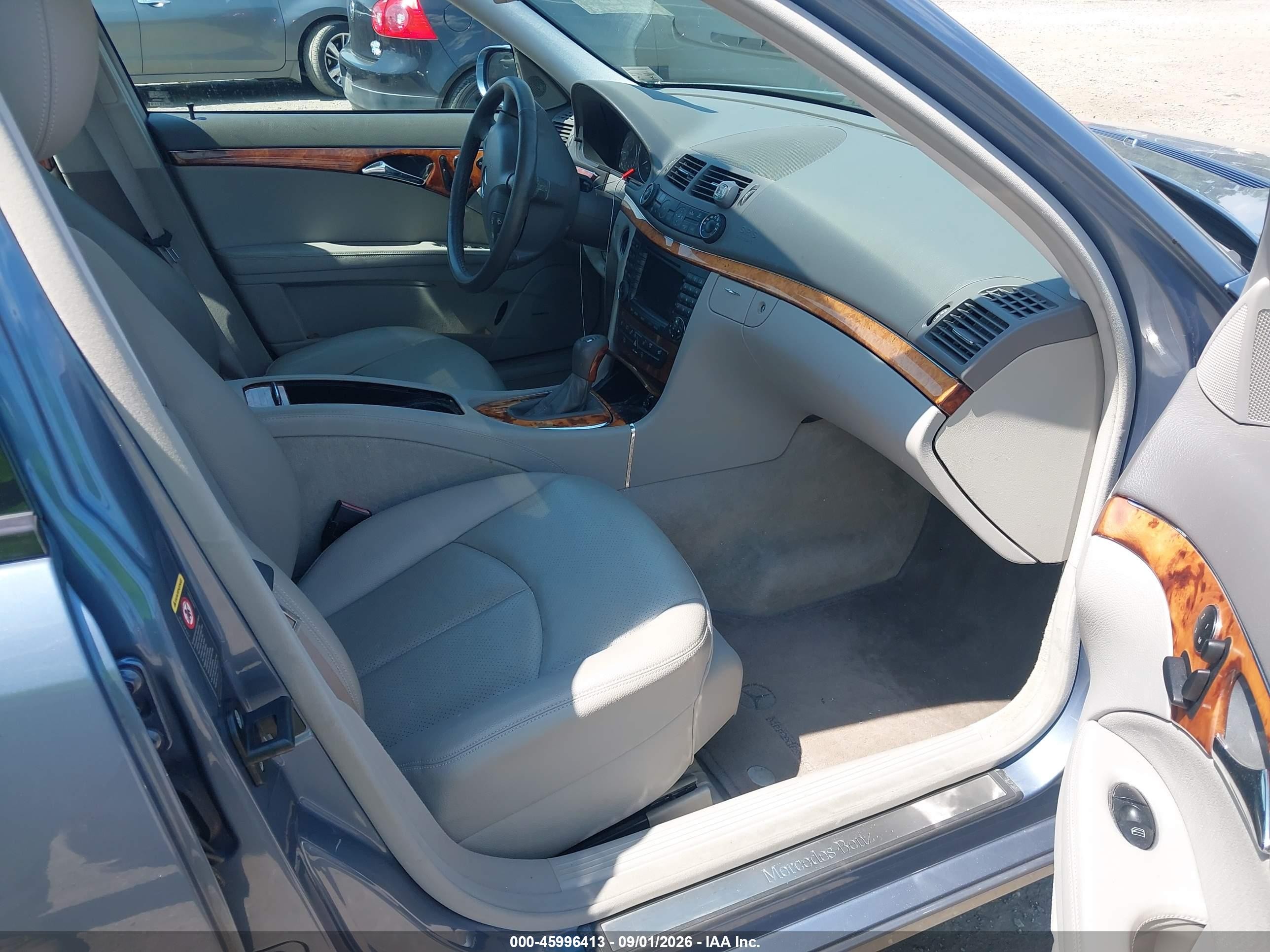2006 Mercedes-benz E 350 4matic Blue vin: WDBUH87J06X186340