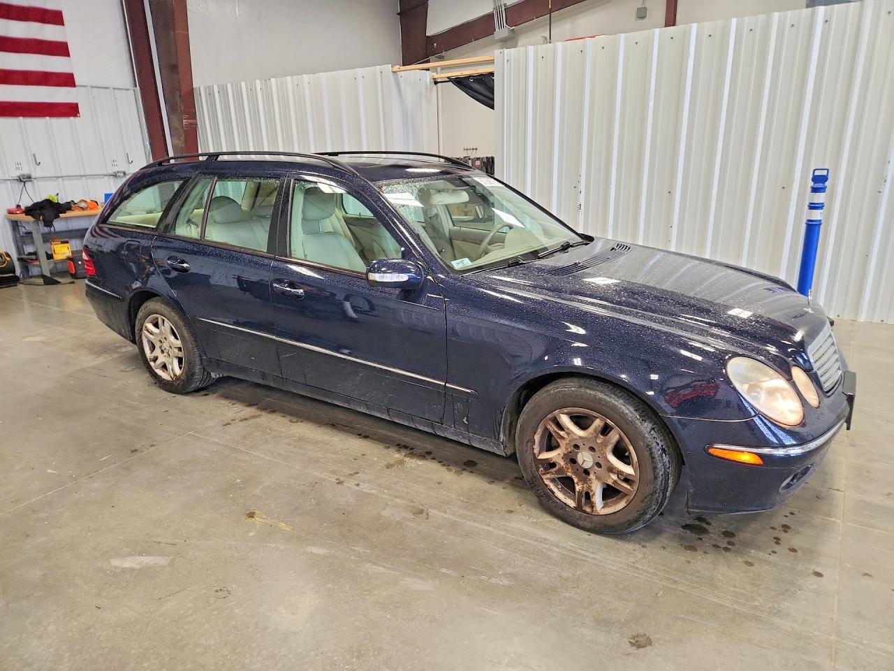 2006 Mercedes-benz E 350 4matic Wagon Blue vin: WDBUH87J36X183917