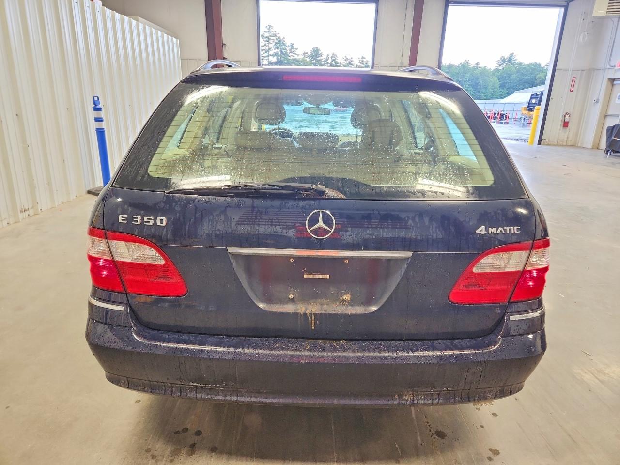 2006 Mercedes-benz E 350 4matic Wagon Blue vin: WDBUH87J36X183917