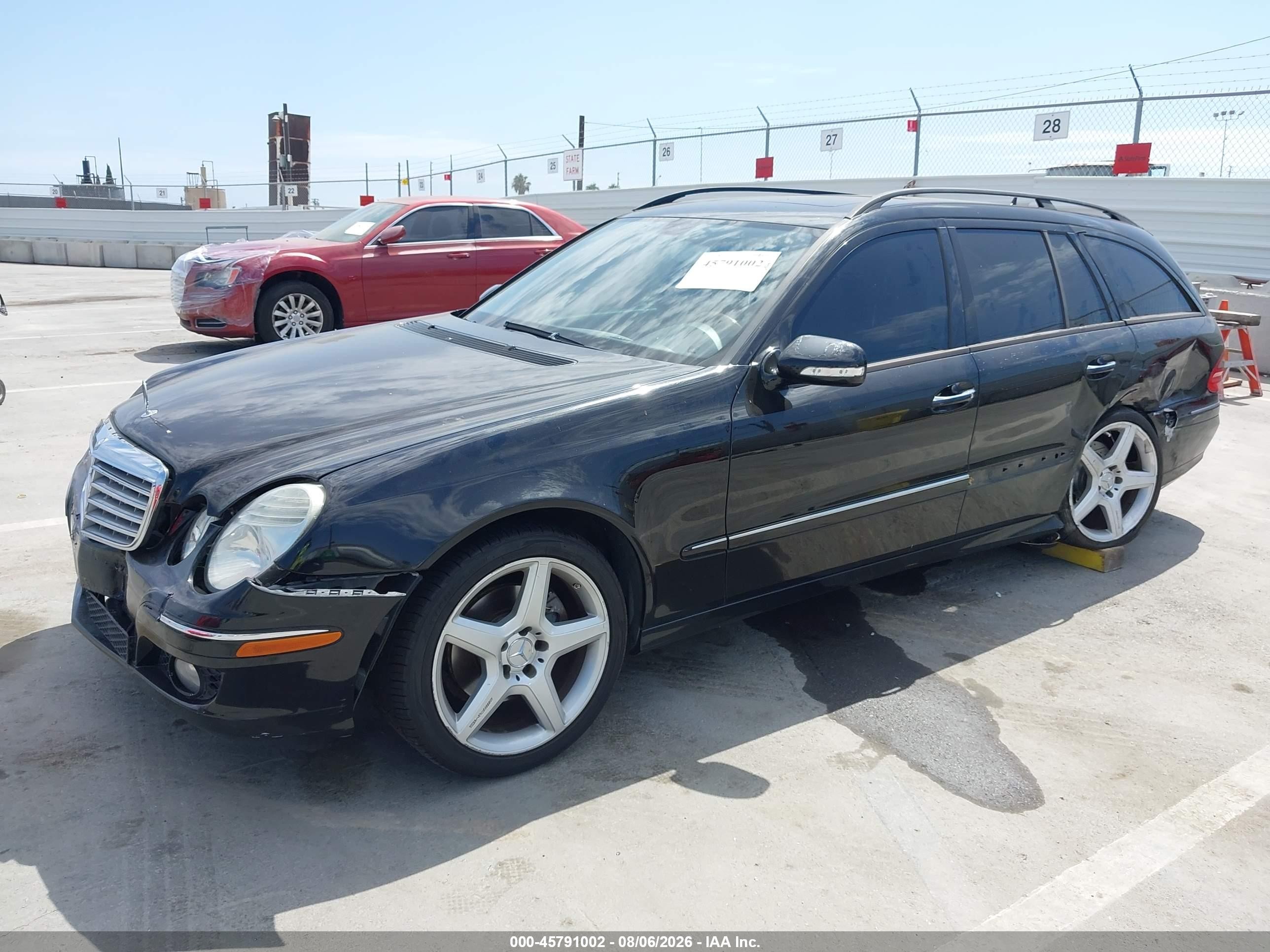 2007 Mercedes-benz E 350 4matic Black vin: WDBUH87X17B145749