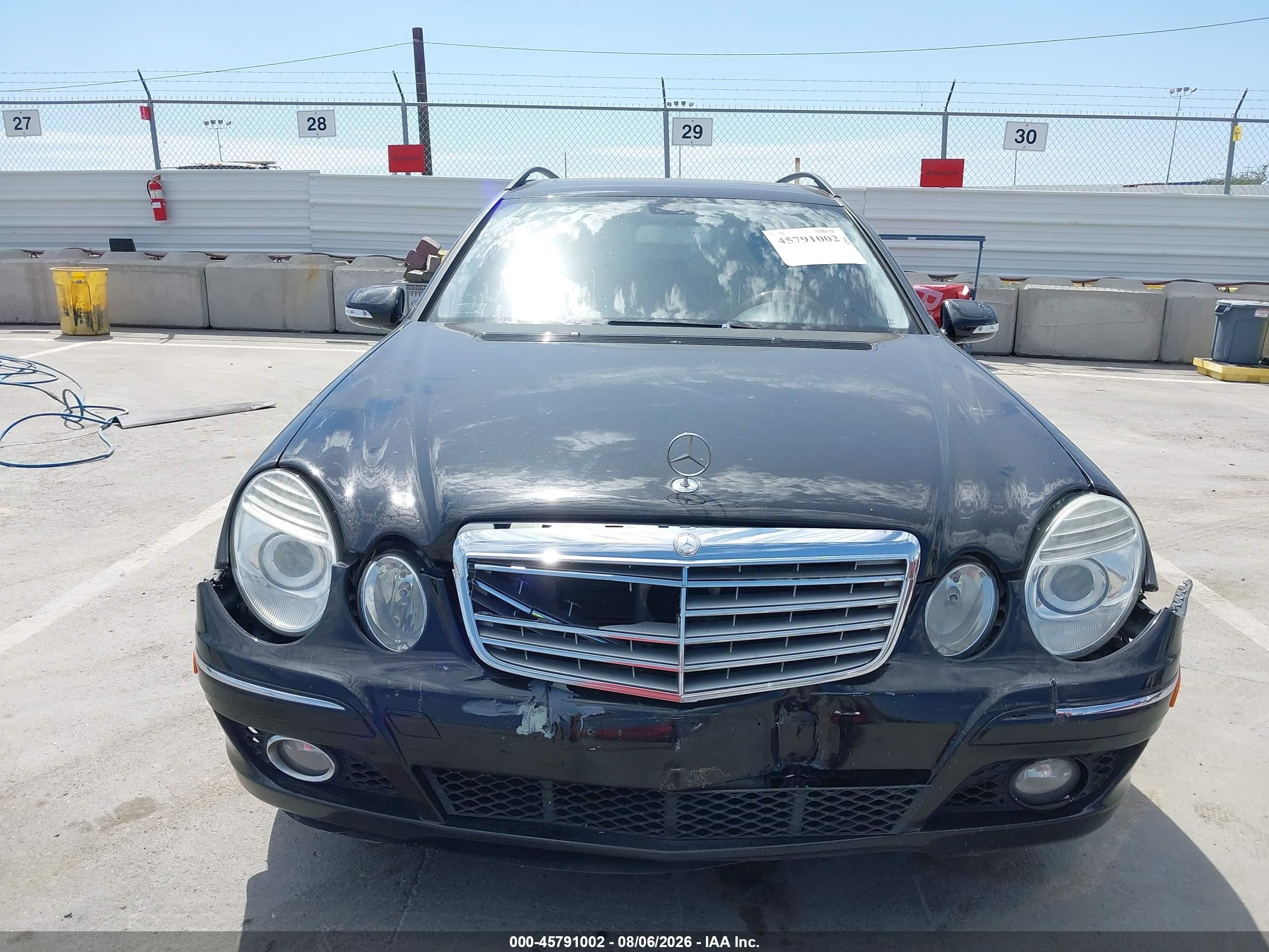 2007 Mercedes-benz E 350 4matic Black vin: WDBUH87X17B145749