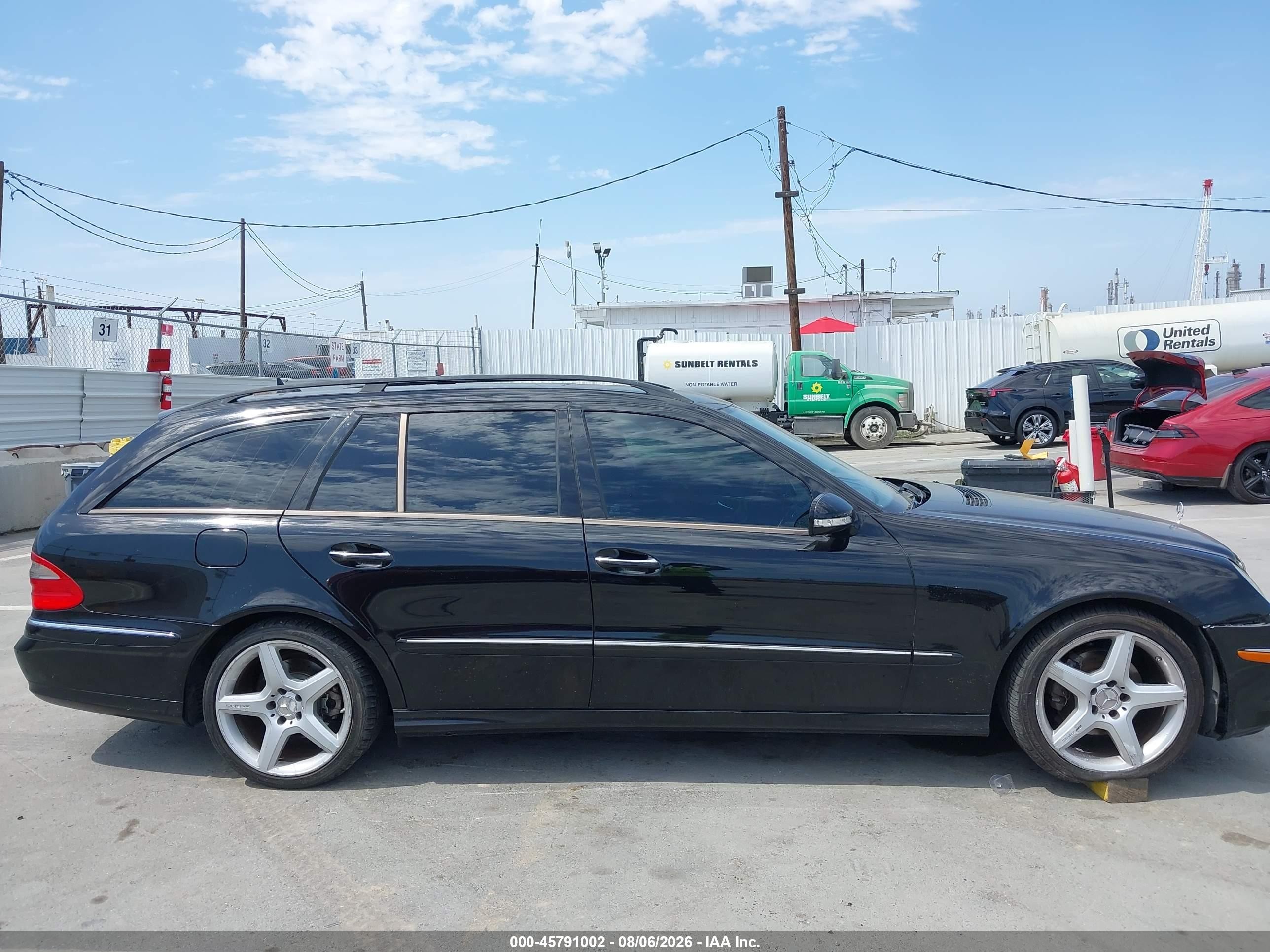 2007 Mercedes-benz E 350 4matic Black vin: WDBUH87X17B145749