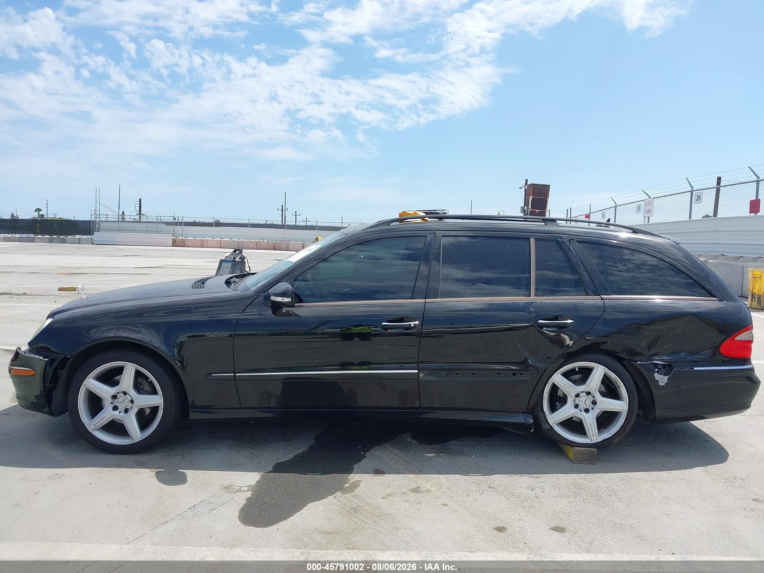 2007 Mercedes-benz E 350 4matic Black vin: WDBUH87X17B145749
