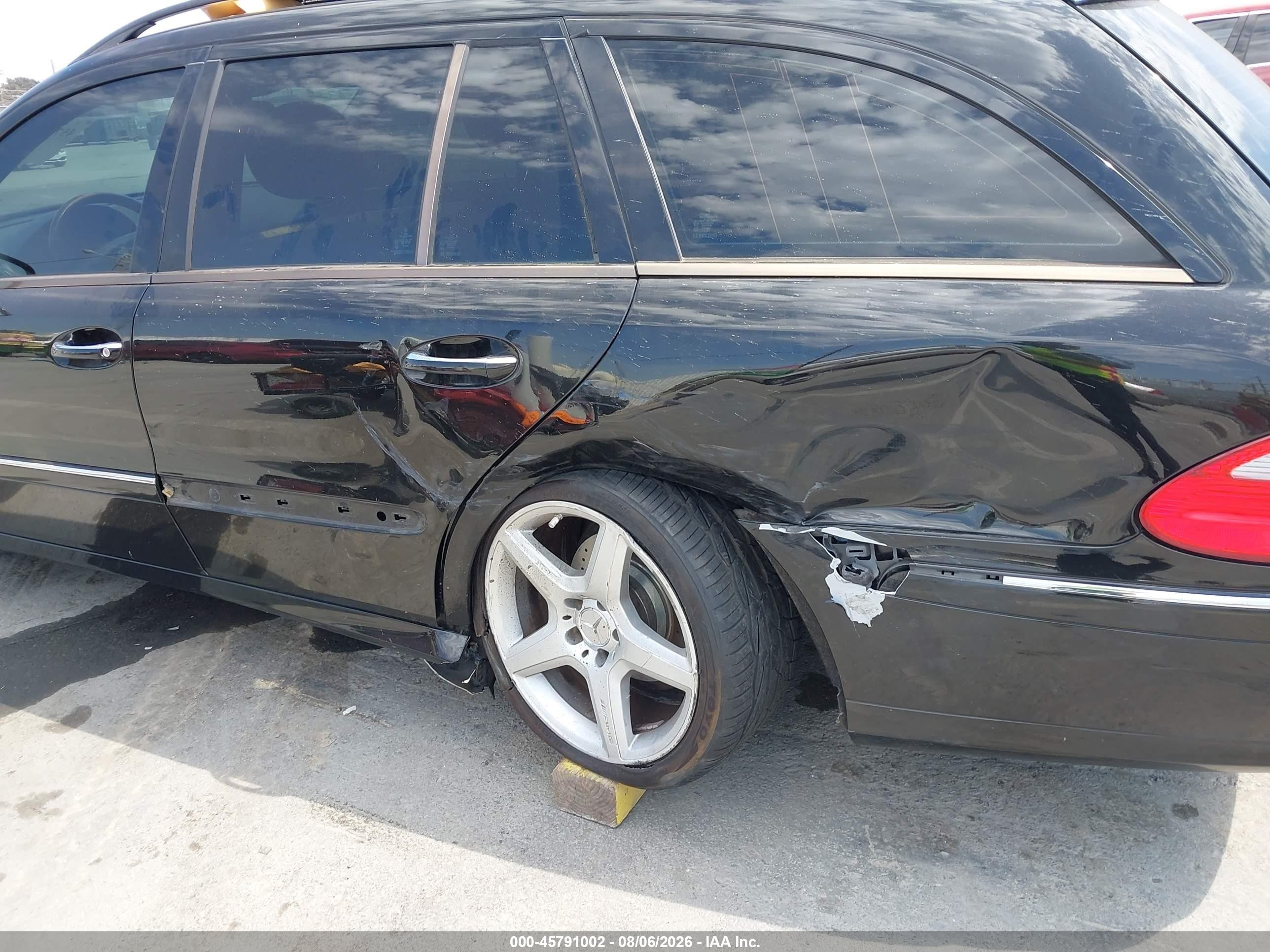 2007 Mercedes-benz E 350 4matic Black vin: WDBUH87X17B145749