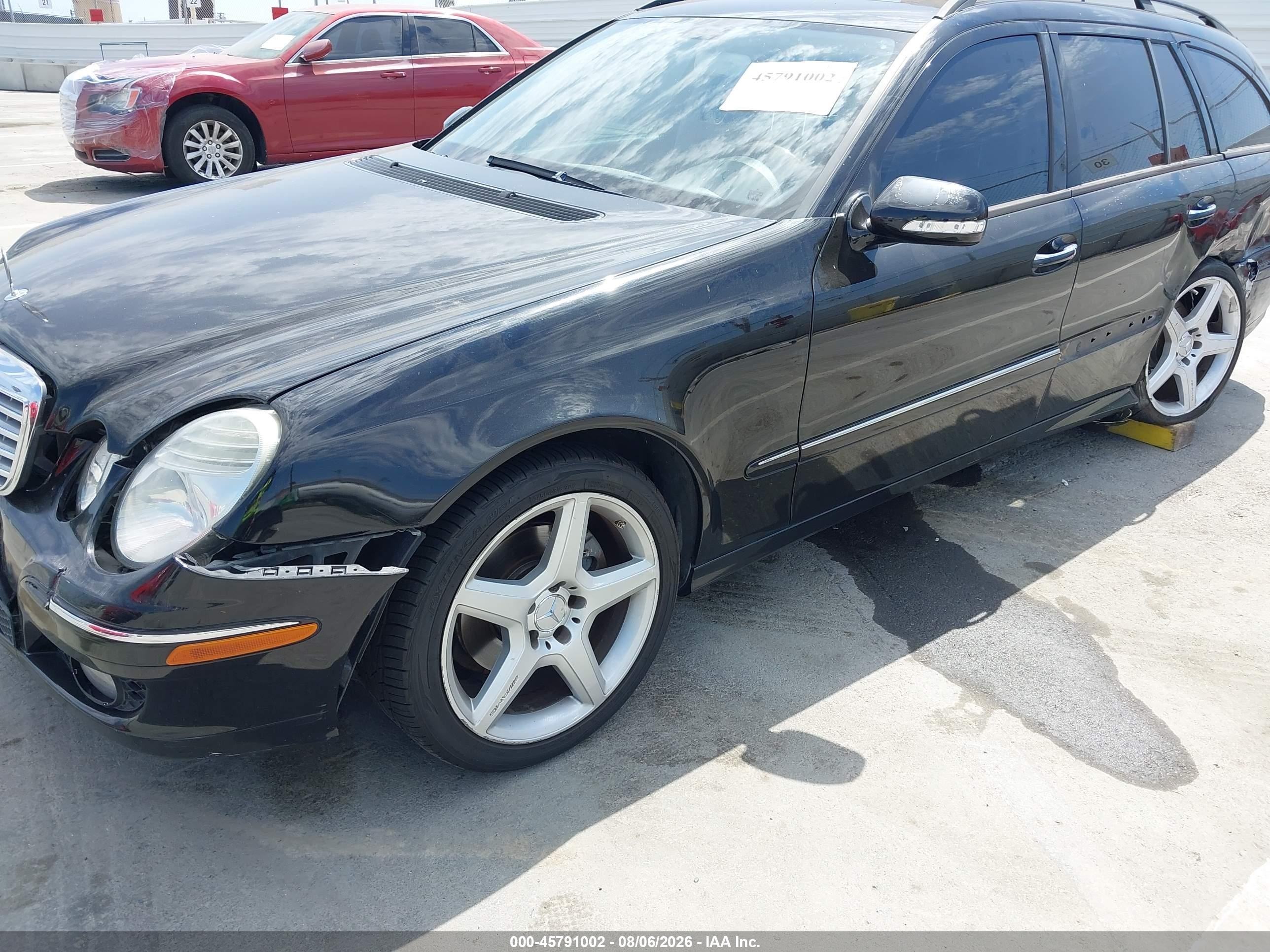 2007 Mercedes-benz E 350 4matic Black vin: WDBUH87X17B145749