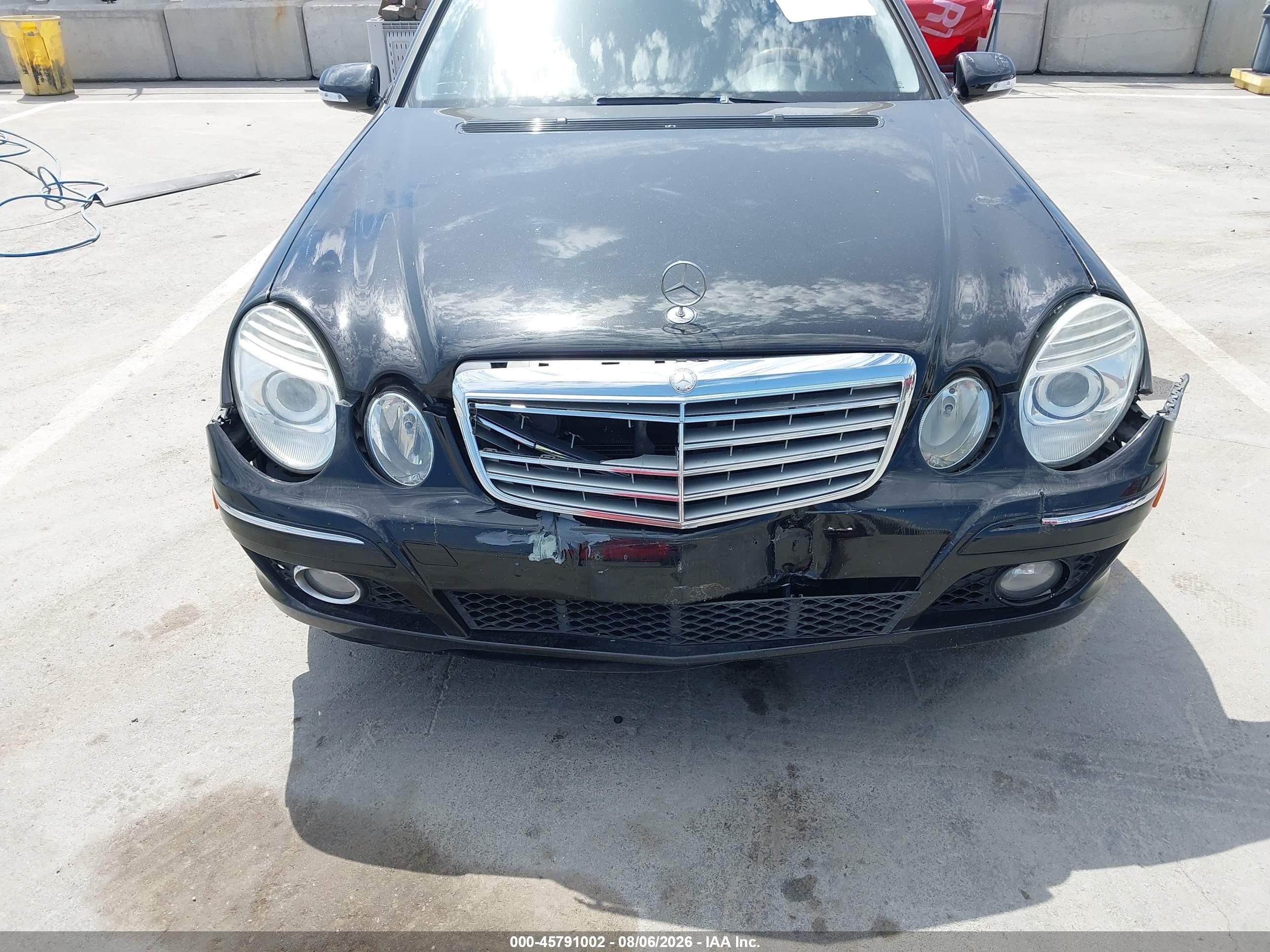 2007 Mercedes-benz E 350 4matic Black vin: WDBUH87X17B145749