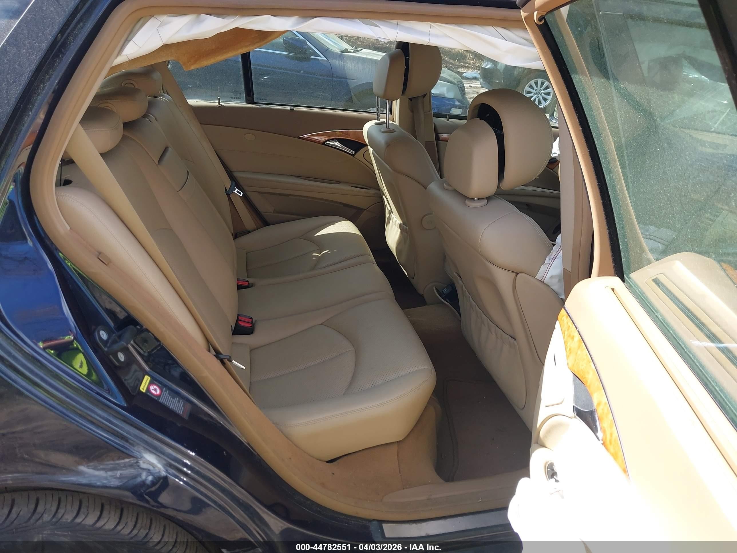 2007 Mercedes-benz E 350 4matic Black vin: WDBUH87X17X215527